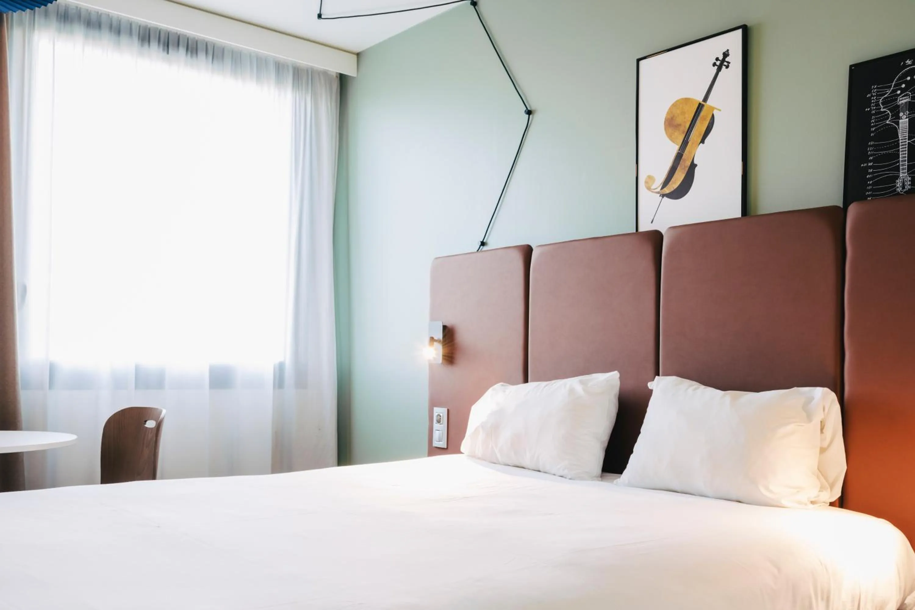 Bedroom, Bed in Ibis Rouen Centre Rive Gauche Mermoz