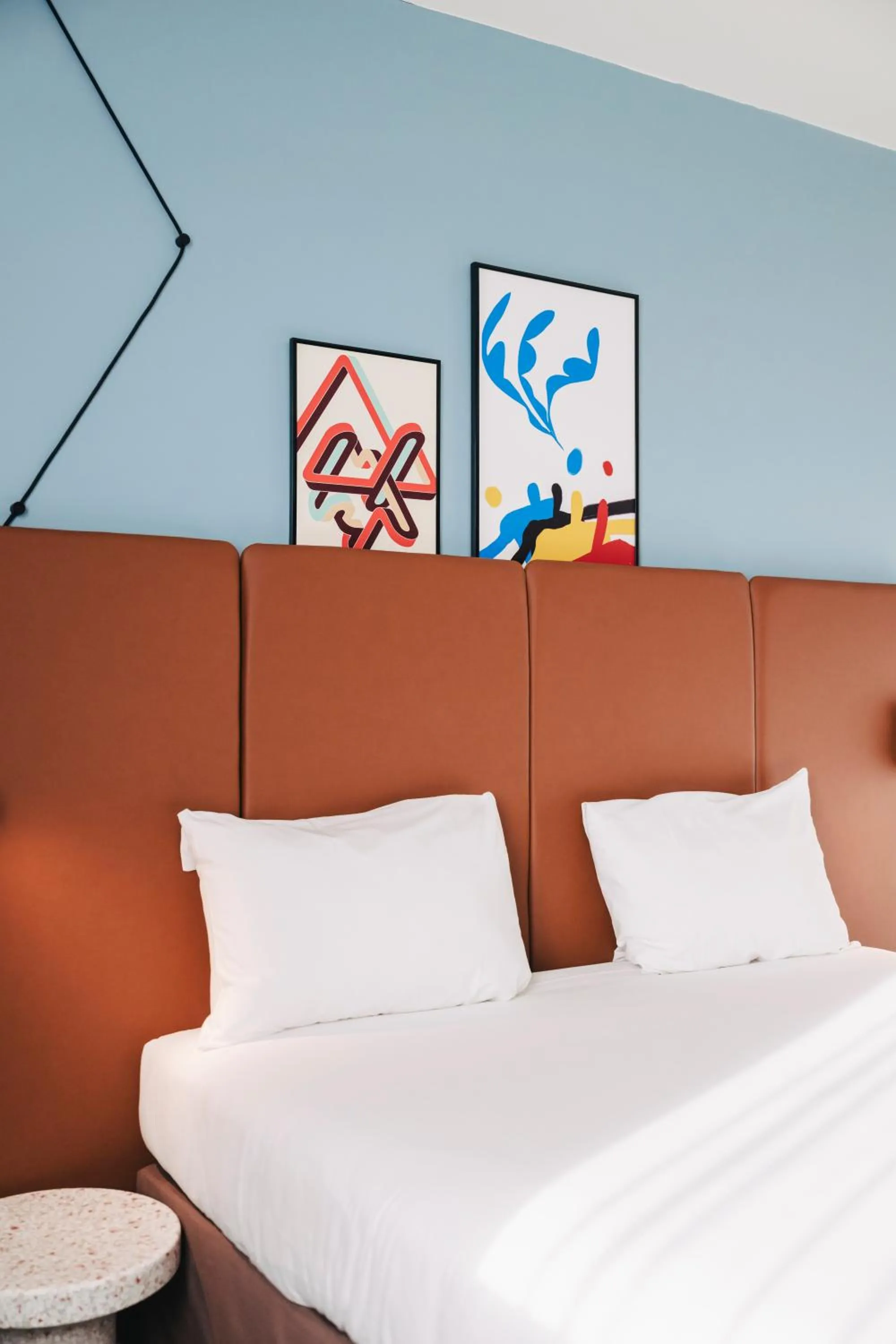 Bed in Ibis Rouen Centre Rive Gauche Mermoz