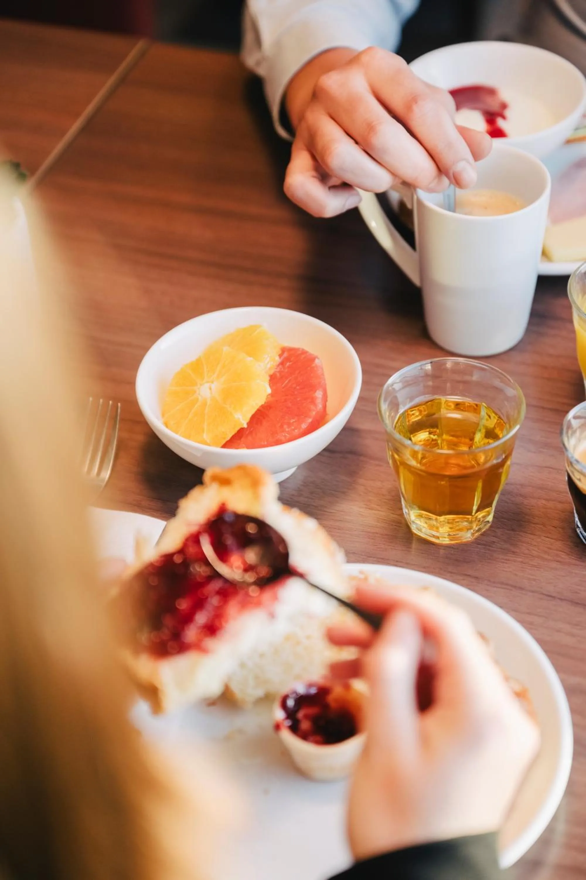 Breakfast in Ibis Rouen Centre Rive Gauche Mermoz