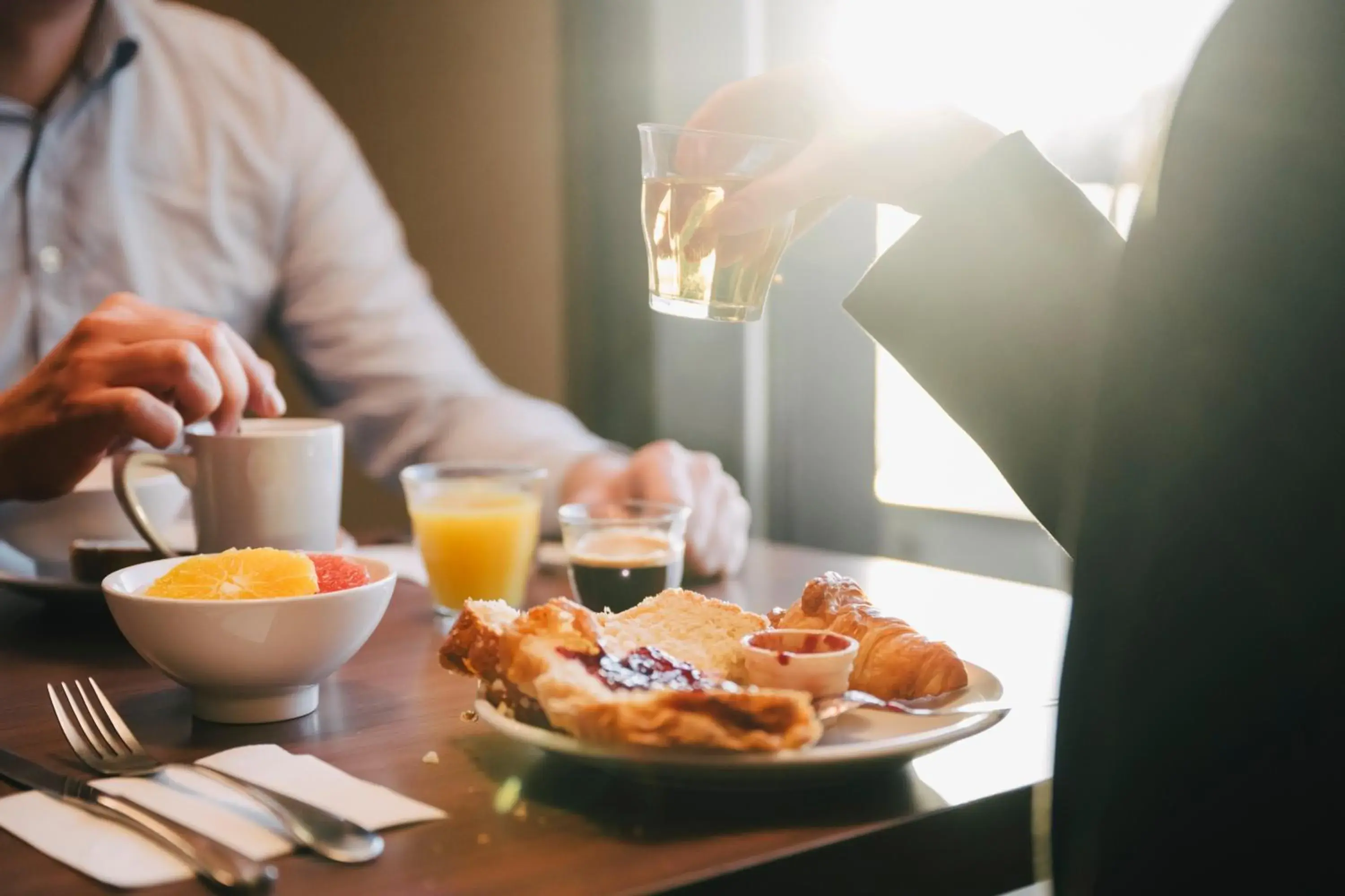 Breakfast in Ibis Rouen Centre Rive Gauche Mermoz Breakfast in Ibis Rouen Centre Rive Gauche Mermoz