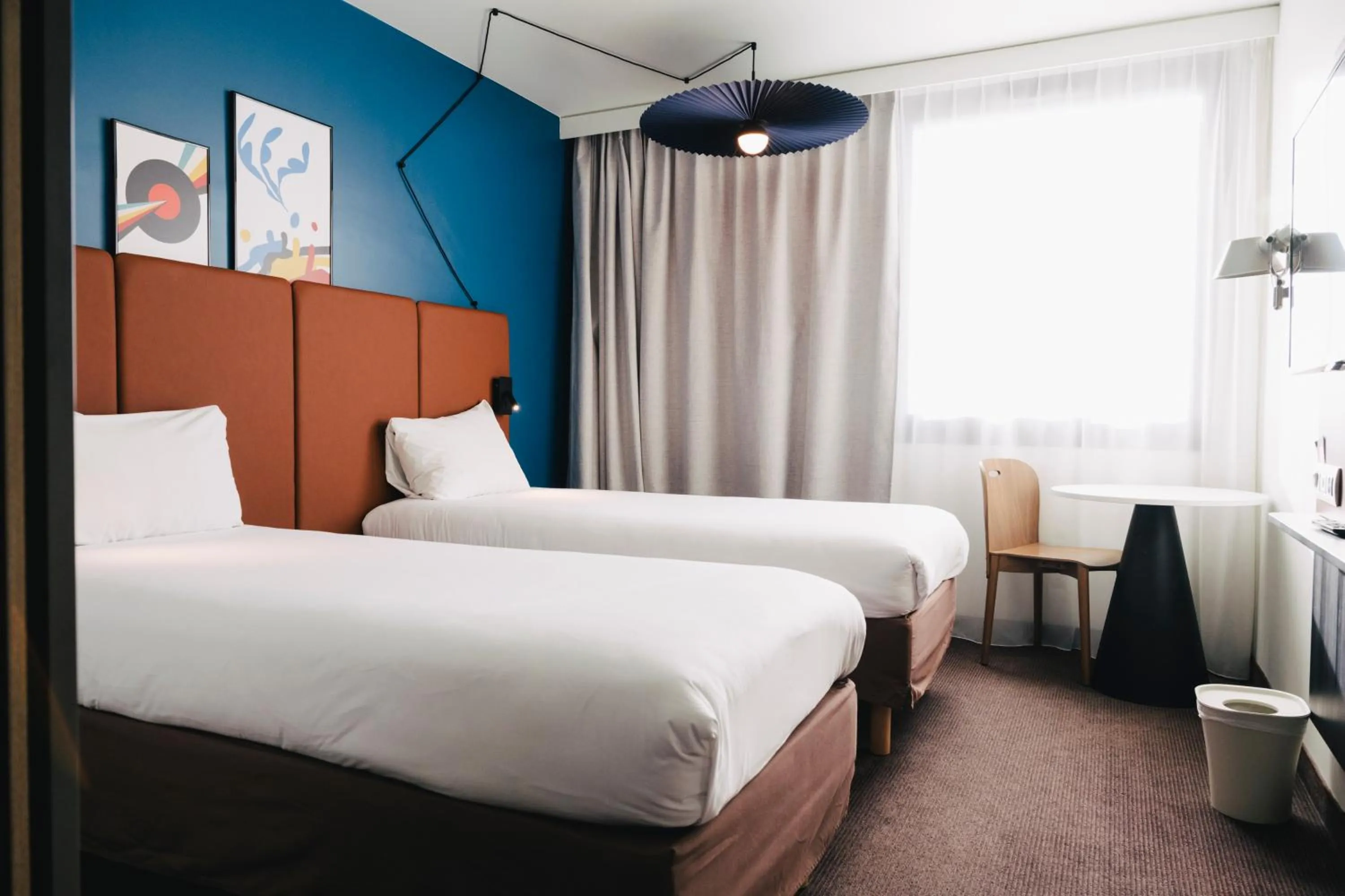 Photo of the whole room, Bed in Ibis Rouen Centre Rive Gauche Mermoz