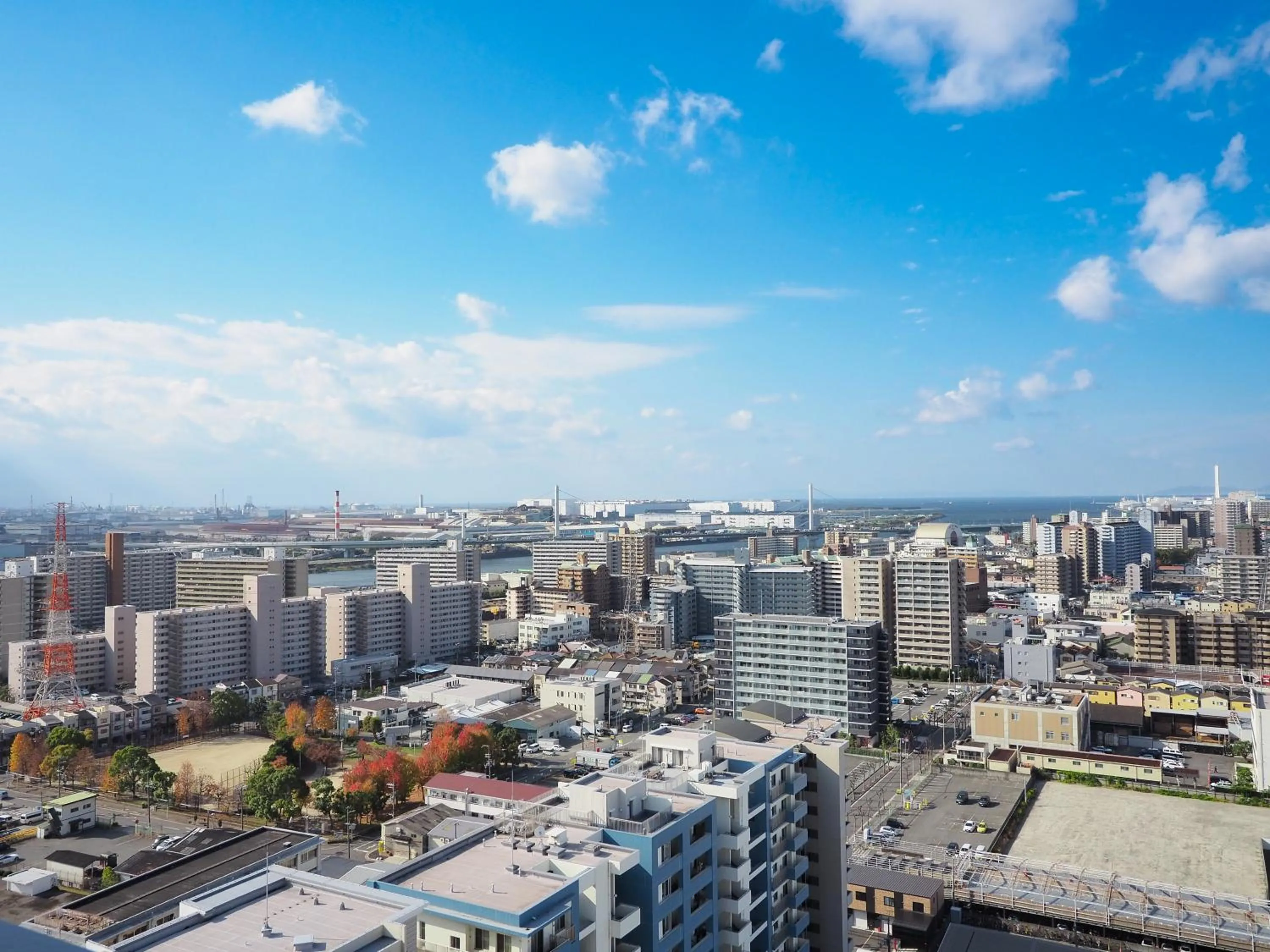 View (from property/room) in Hiyori Hotel Osaka Suminoe-koen Station -formerly Osaka Joytel Hotel