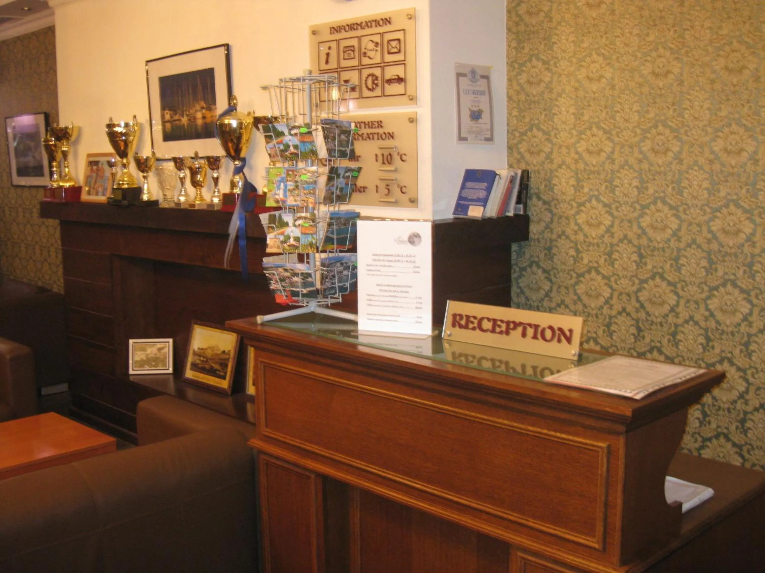 Lobby or reception in Selena Hotel