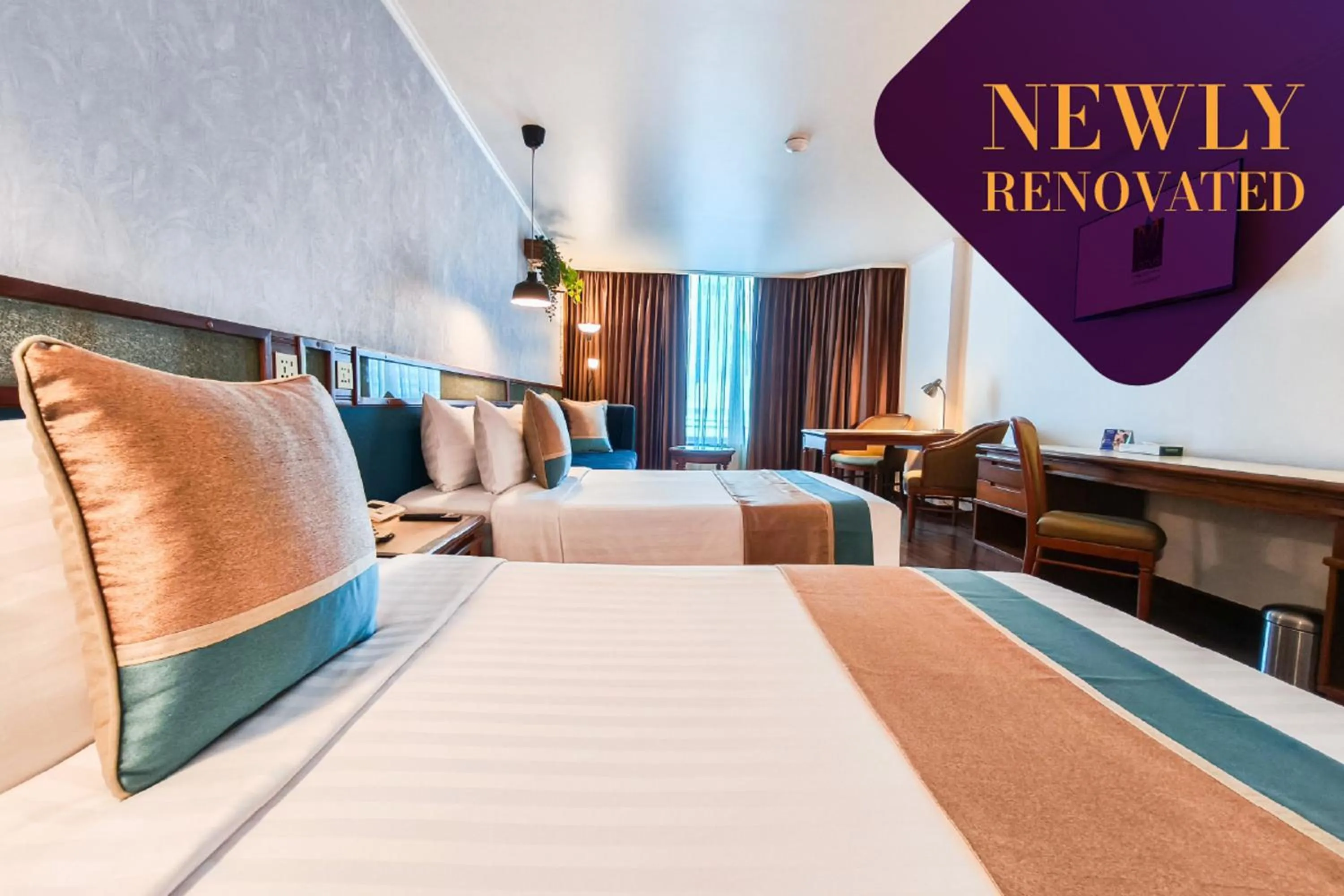 Bed in Bangkok Hotel Lotus Sukhumvit 33