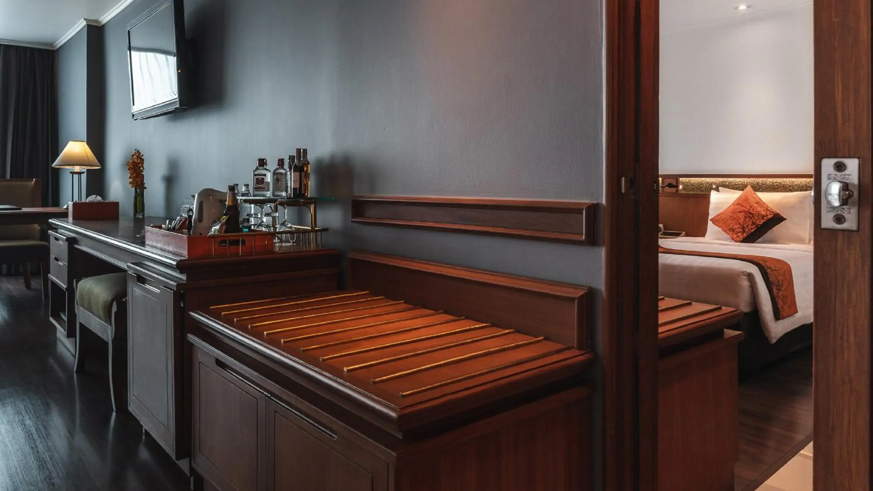 Bedroom in Bangkok Hotel Lotus Sukhumvit 33 Bedroom in Bangkok Hotel Lotus Sukhumvit 33