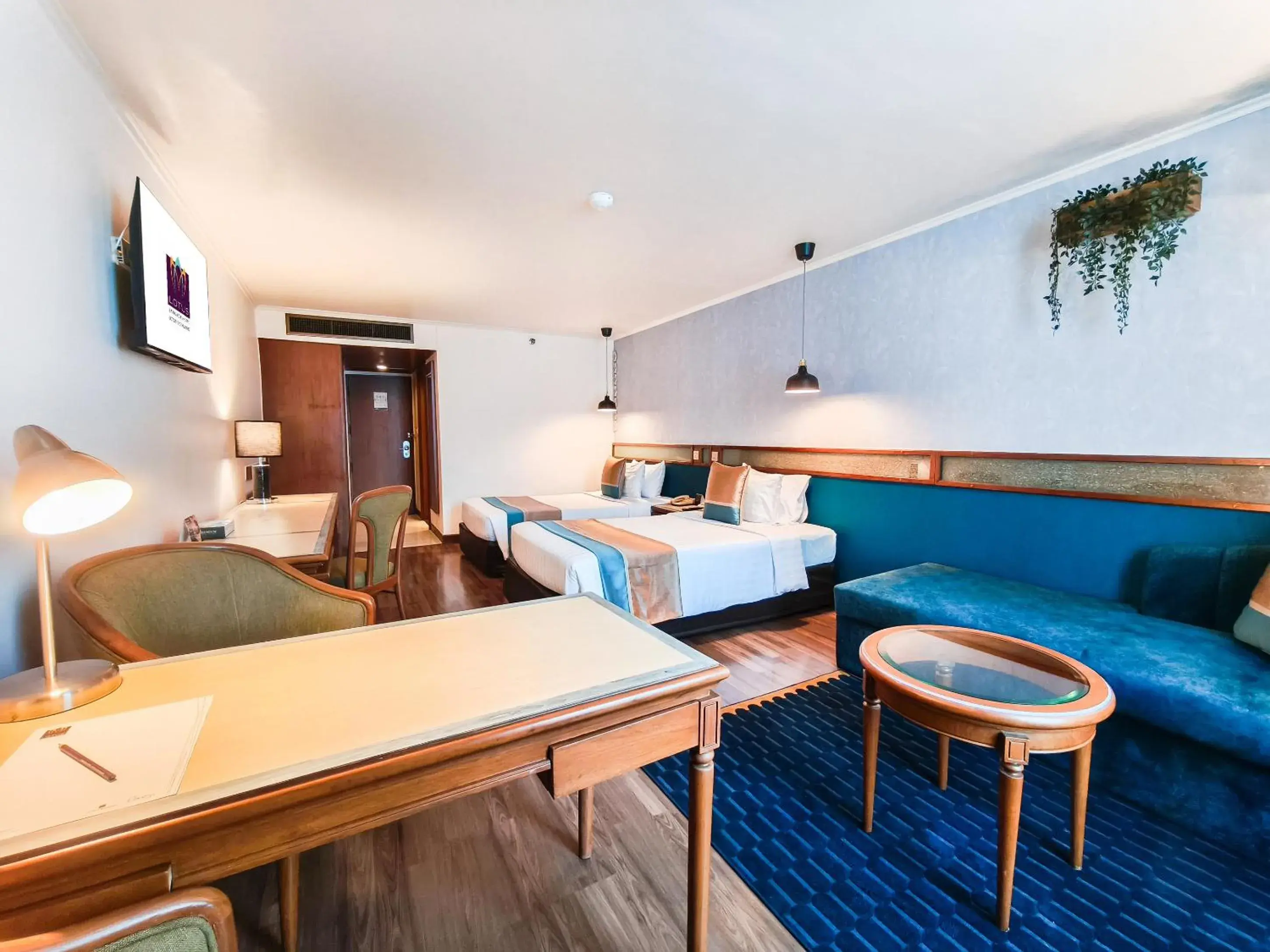 Deluxe Twin Room in Bangkok Hotel Lotus Sukhumvit 33 Deluxe Twin Room in Bangkok Hotel Lotus Sukhumvit 33