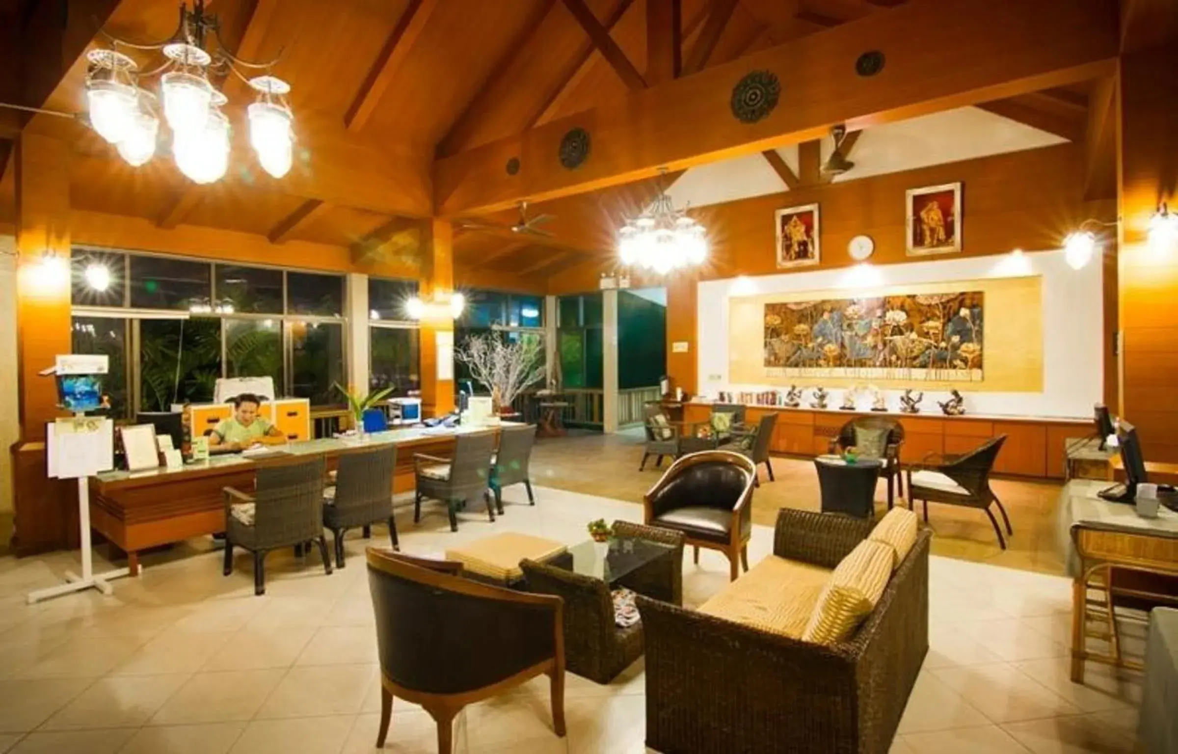 Lobby or reception in Coco Palm Beach Resort - SHA Extra Plus Lobby or reception in Coco Palm Beach Resort - SHA Extra Plus
