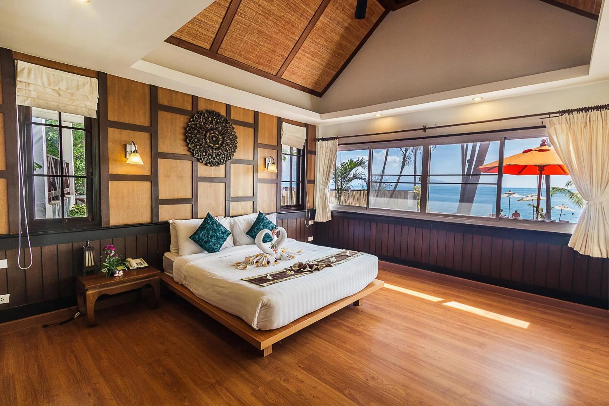 Bed in Coco Palm Beach Resort - SHA Extra Plus