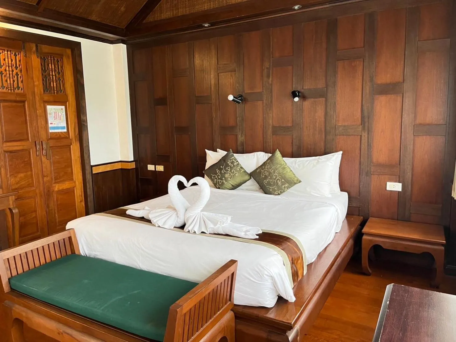 Bed in Coco Palm Beach Resort - SHA Extra Plus