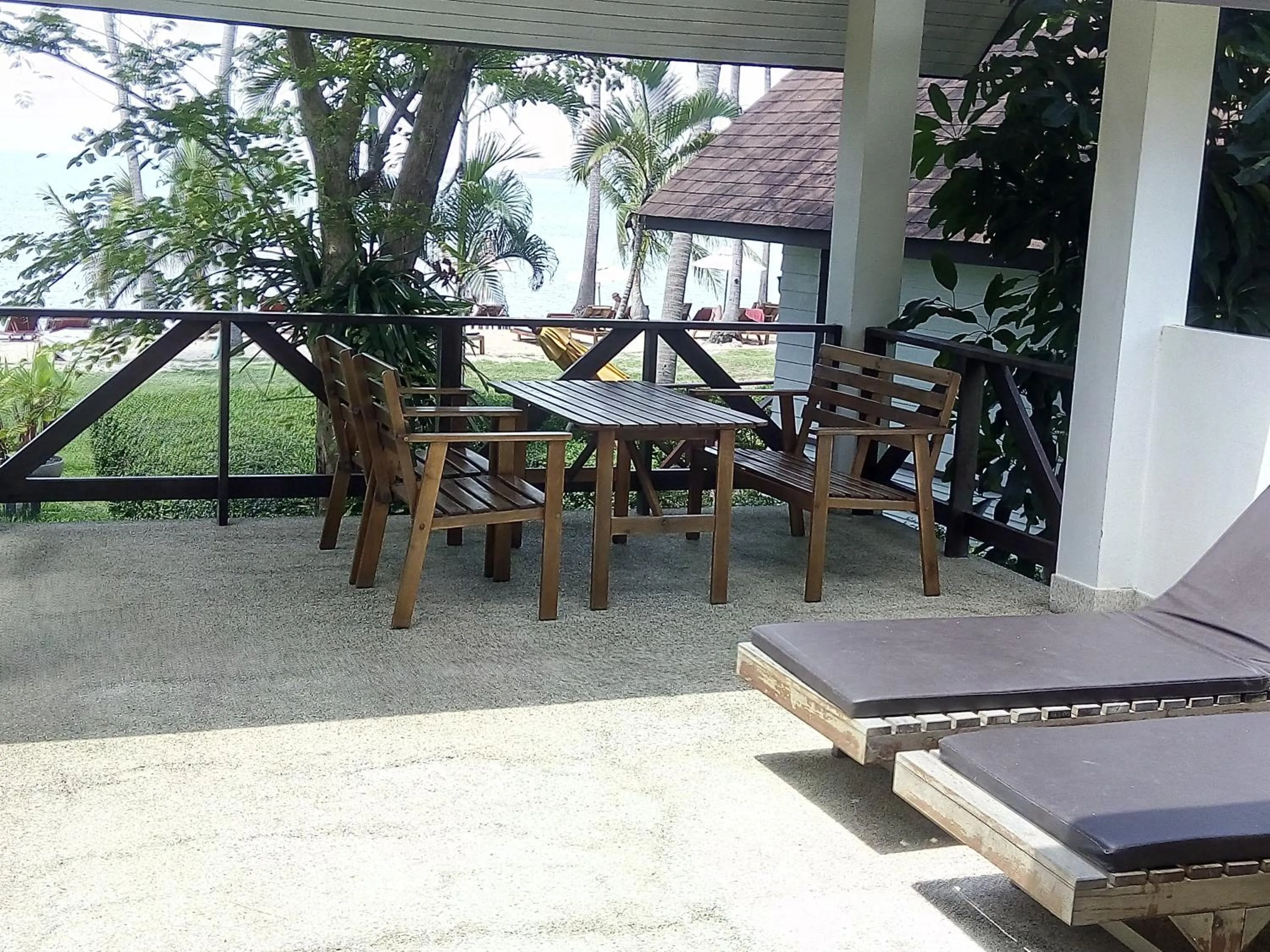 Patio in Coco Palm Beach Resort - SHA Extra Plus