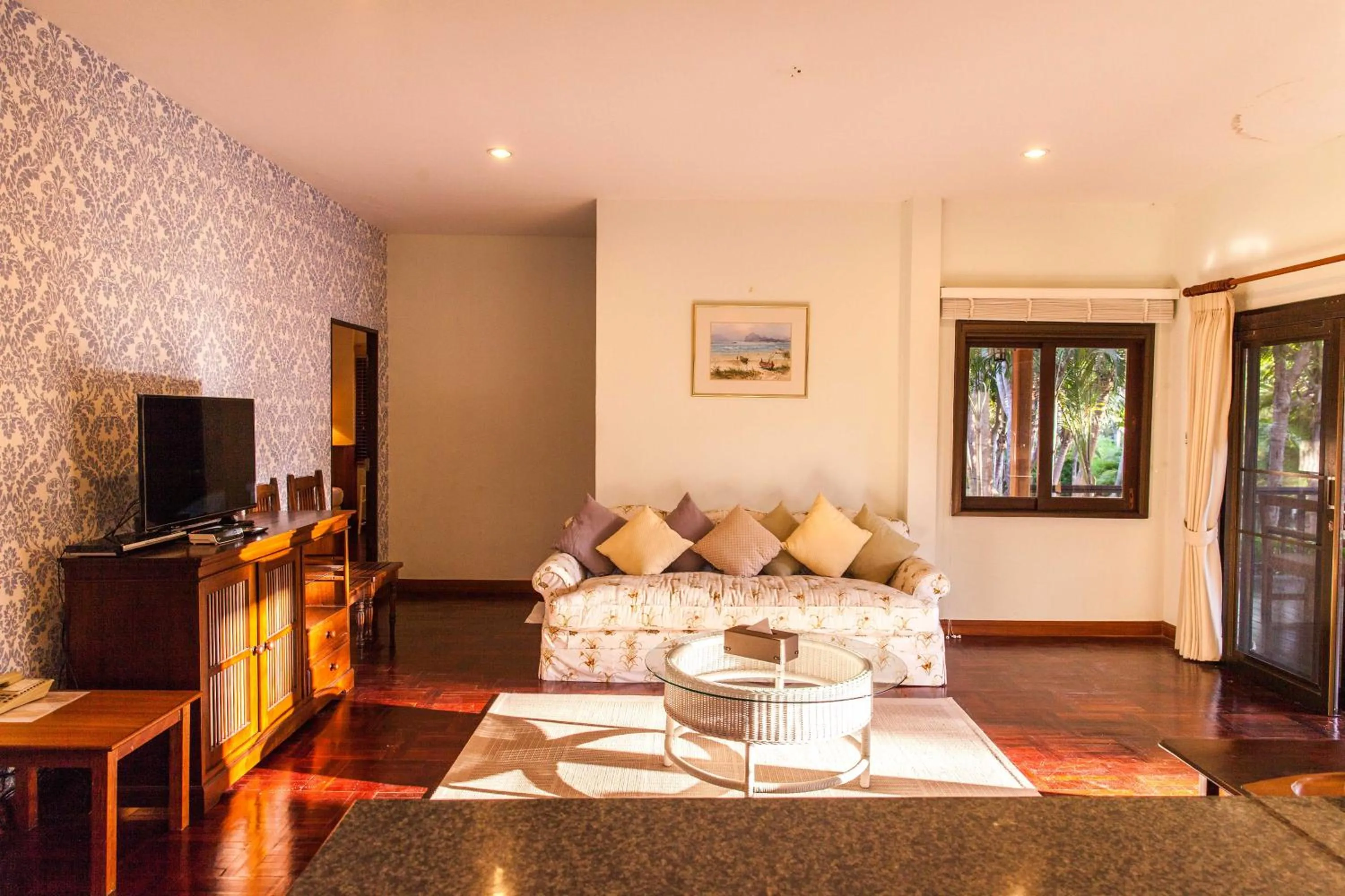 Living room in Coco Palm Beach Resort - SHA Extra Plus