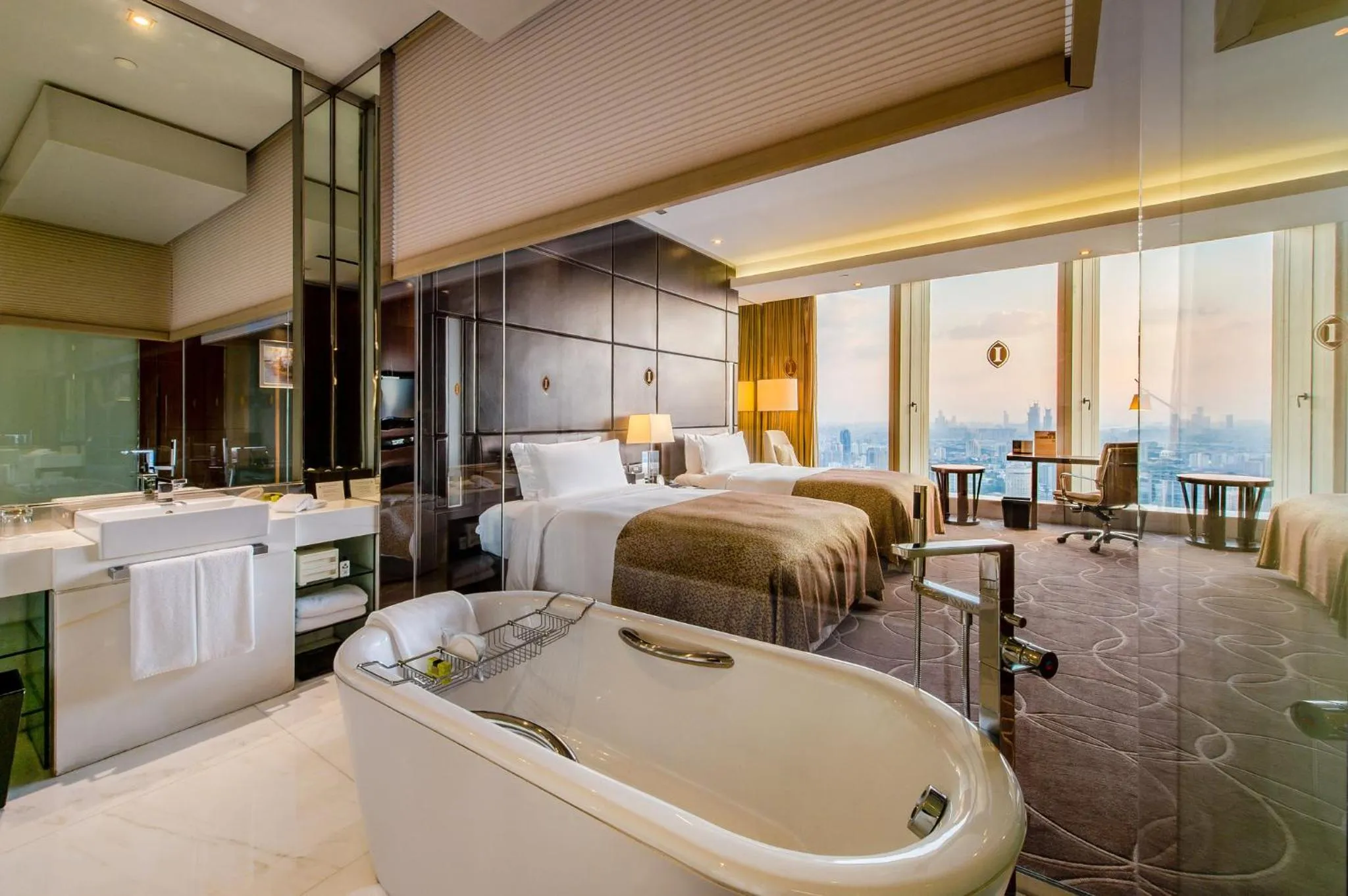 Photo of the whole room in InterContinental Nanjing by IHG