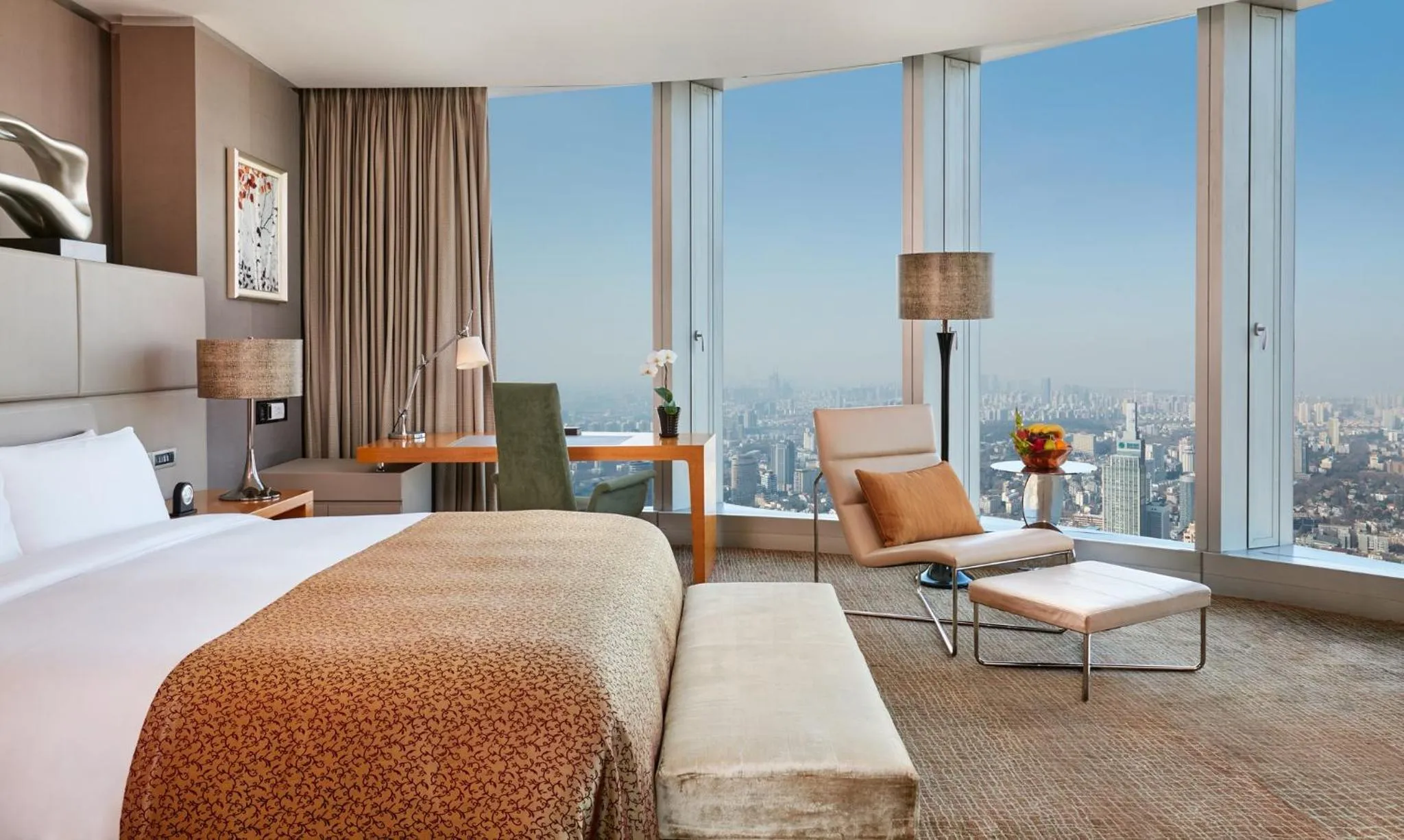 Photo of the whole room, Bed in InterContinental Nanjing by IHG