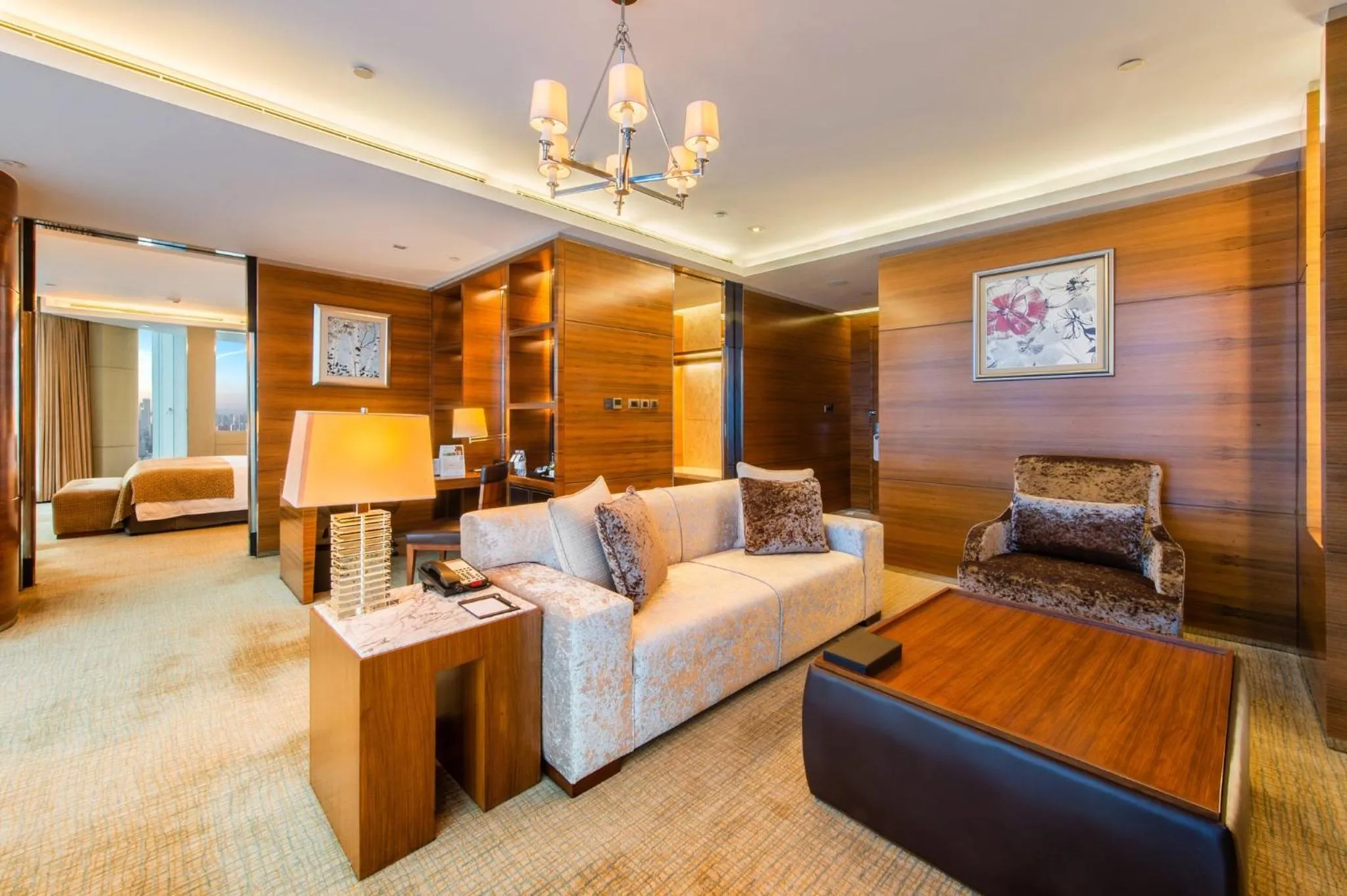 Photo of the whole room, Bed in InterContinental Nanjing by IHG