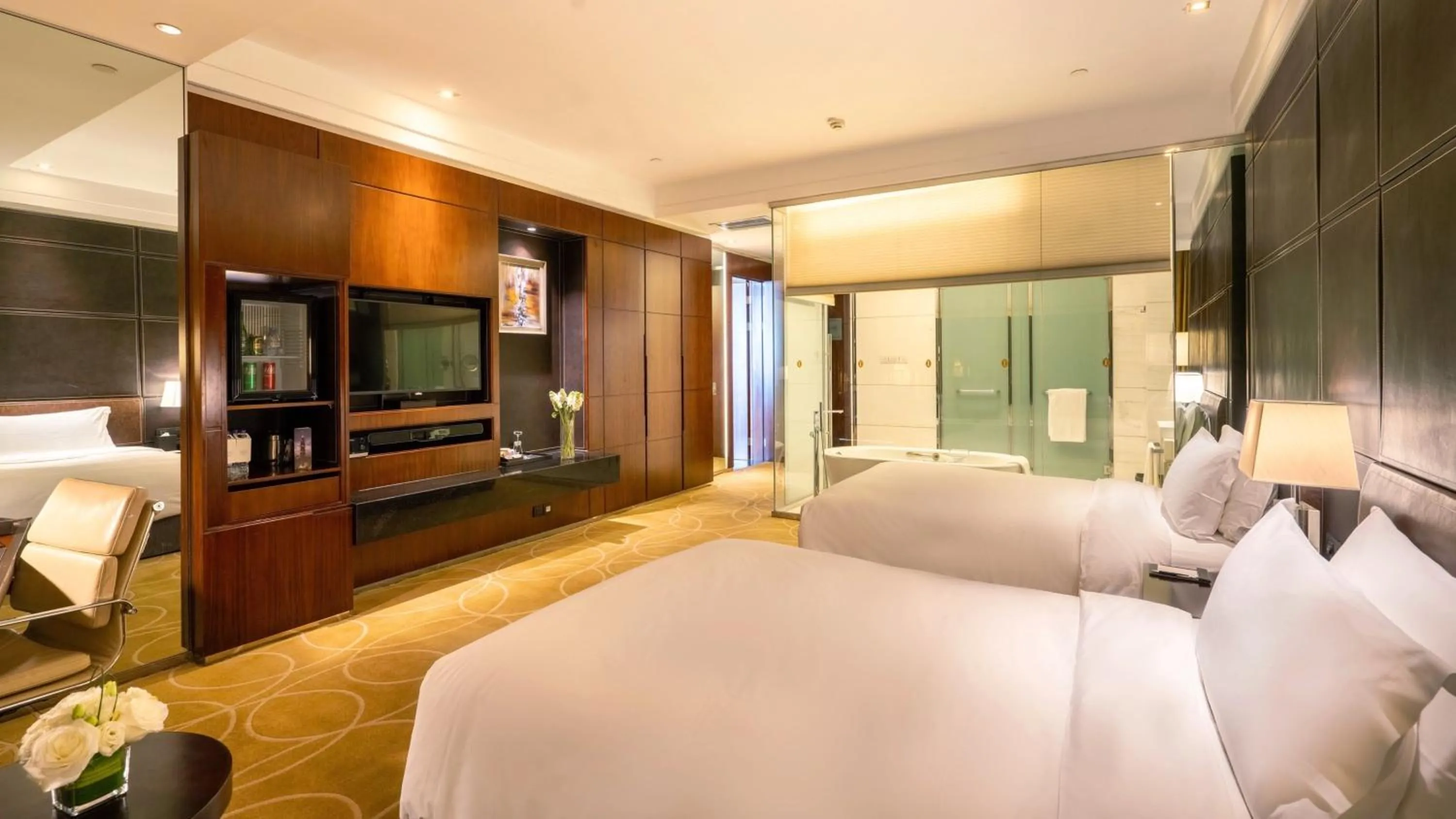 Photo of the whole room, Bed in InterContinental Nanjing by IHG