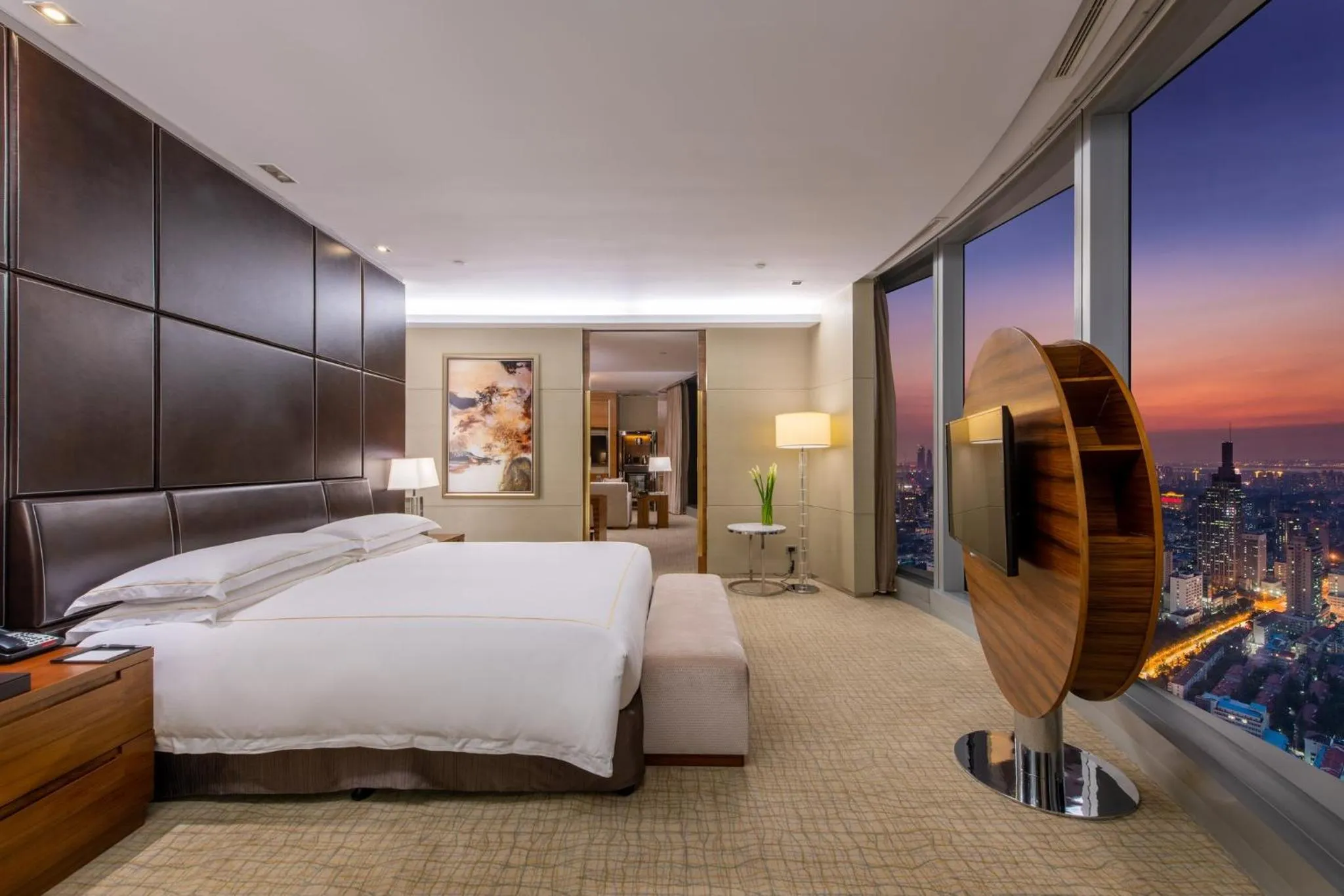 Photo of the whole room, Bed in InterContinental Nanjing by IHG
