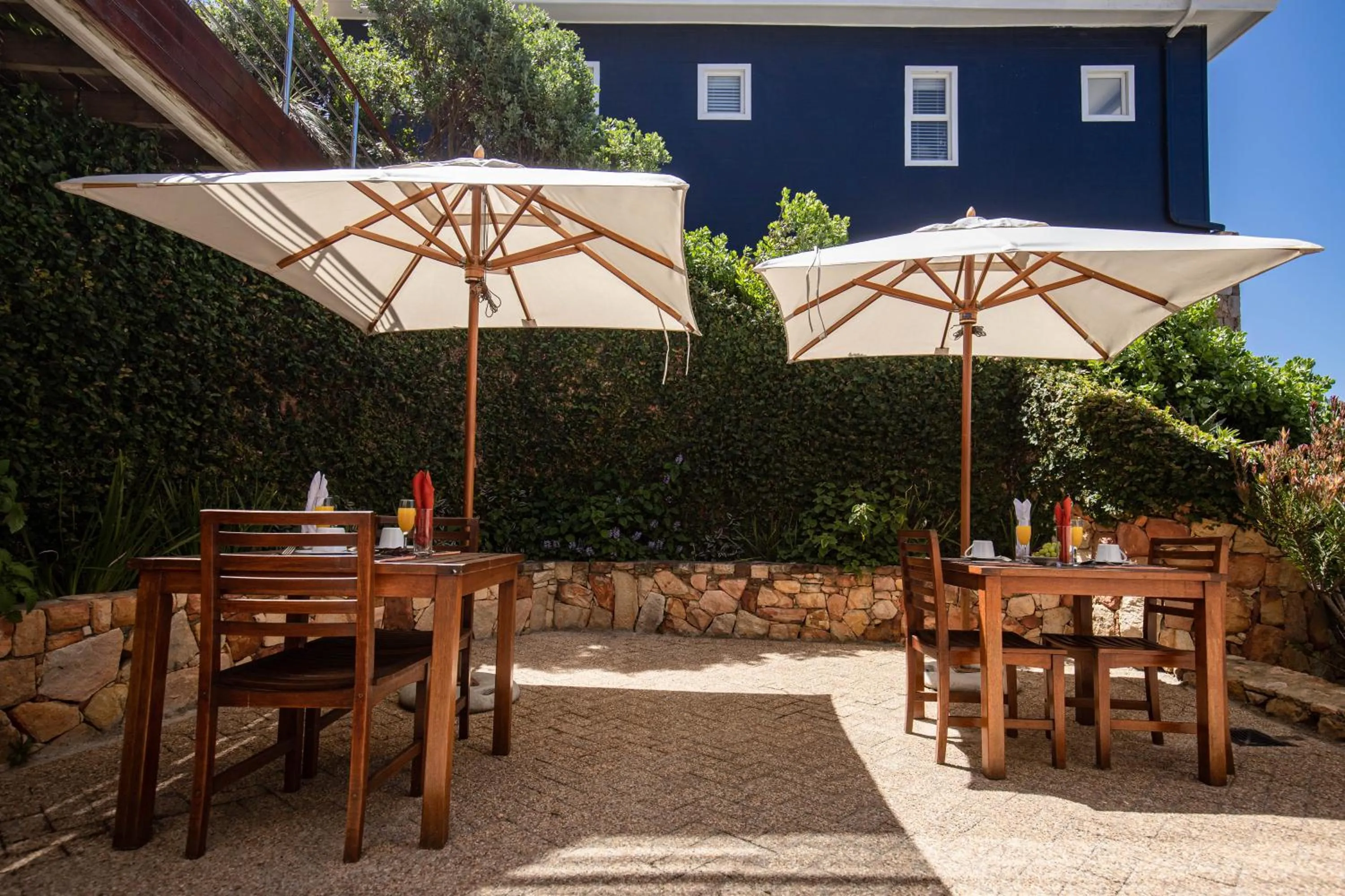 Patio in Simon’s Town Guest House