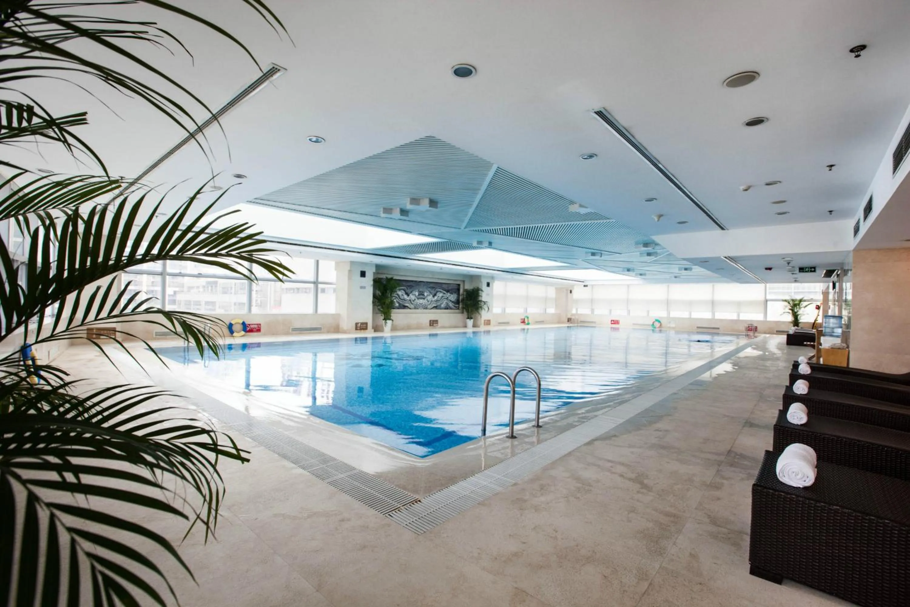 Swimming pool in Holiday Inn Beijing Focus Square by IHG