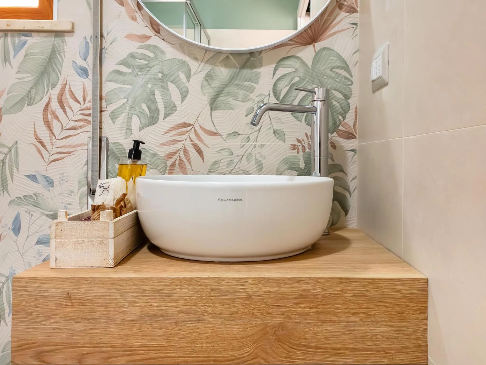 Bathroom in Hotel Donatella