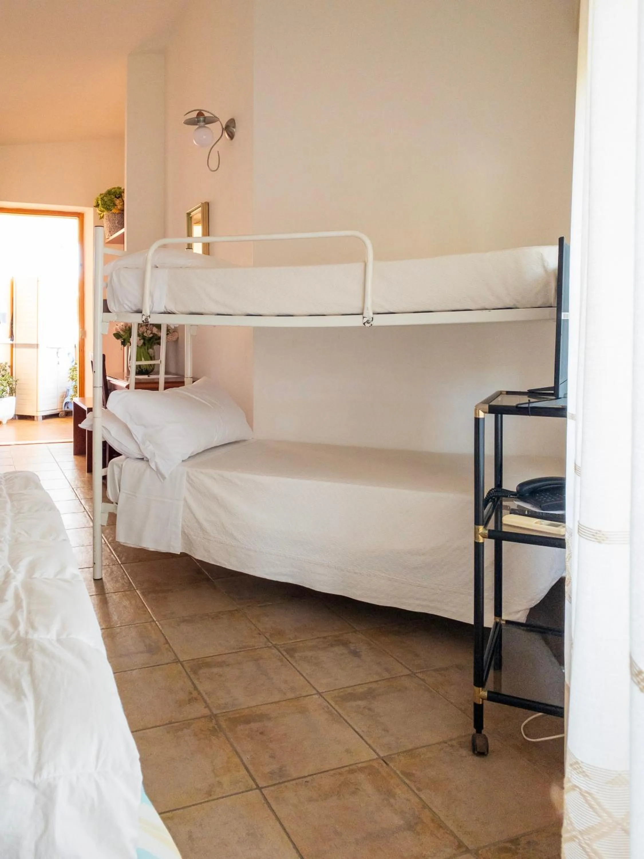 Bed in Hotel Donatella