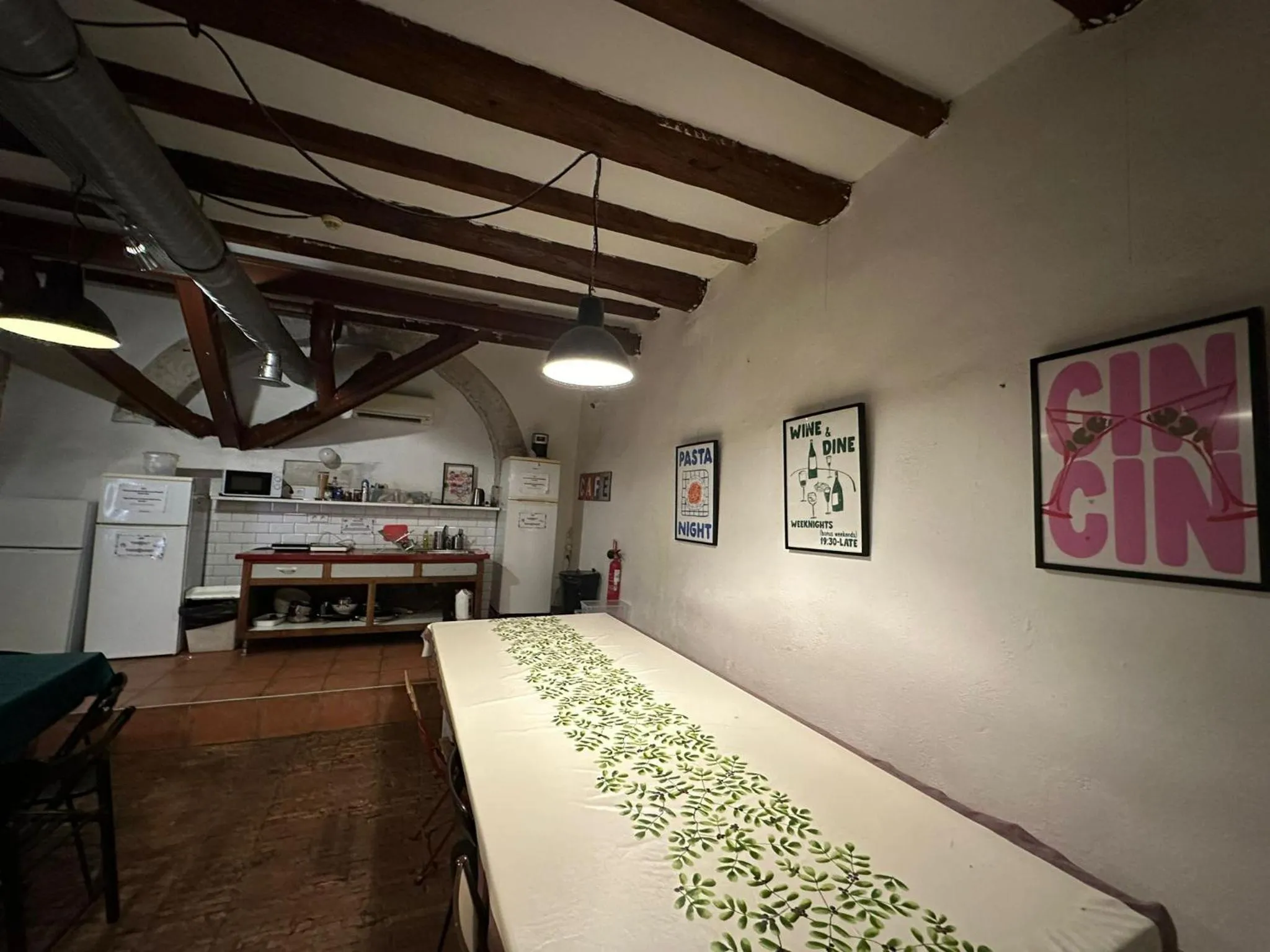 Kitchen or kitchenette in Hostel Vertigo Vieux-Port