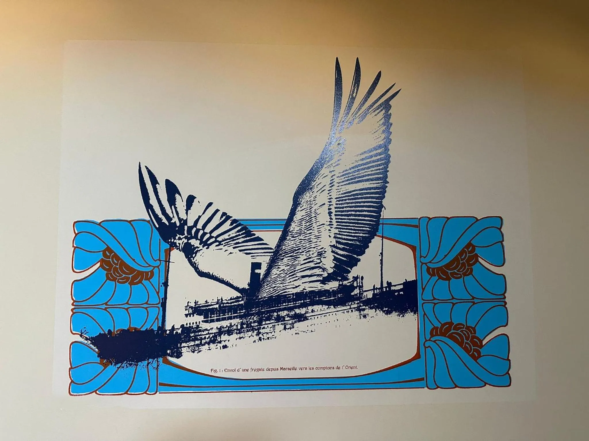 Decorative detail in Hostel Vertigo Vieux-Port