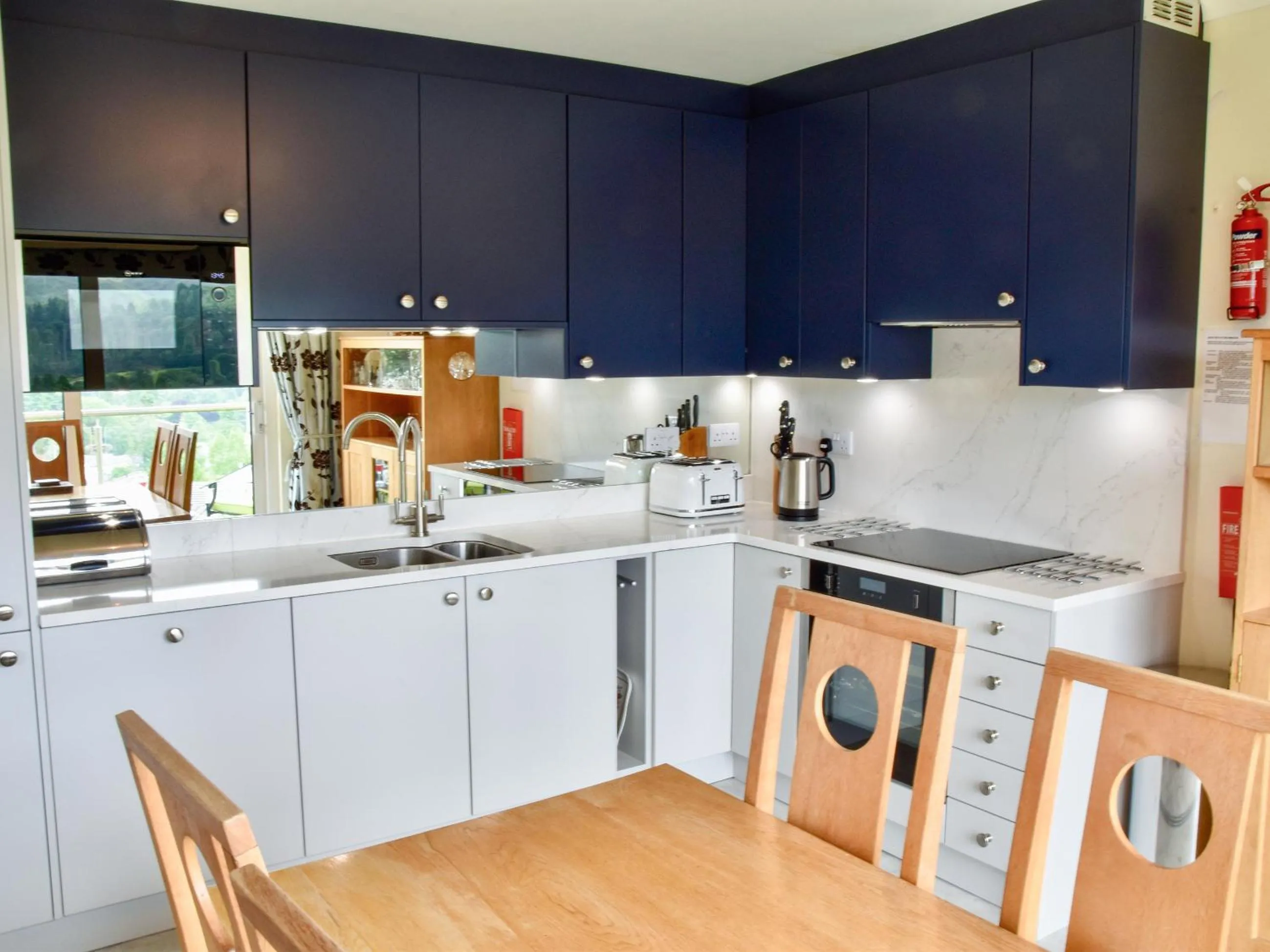 Kitchen or kitchenette in Badgers Rake 12 Squirrels Nest
