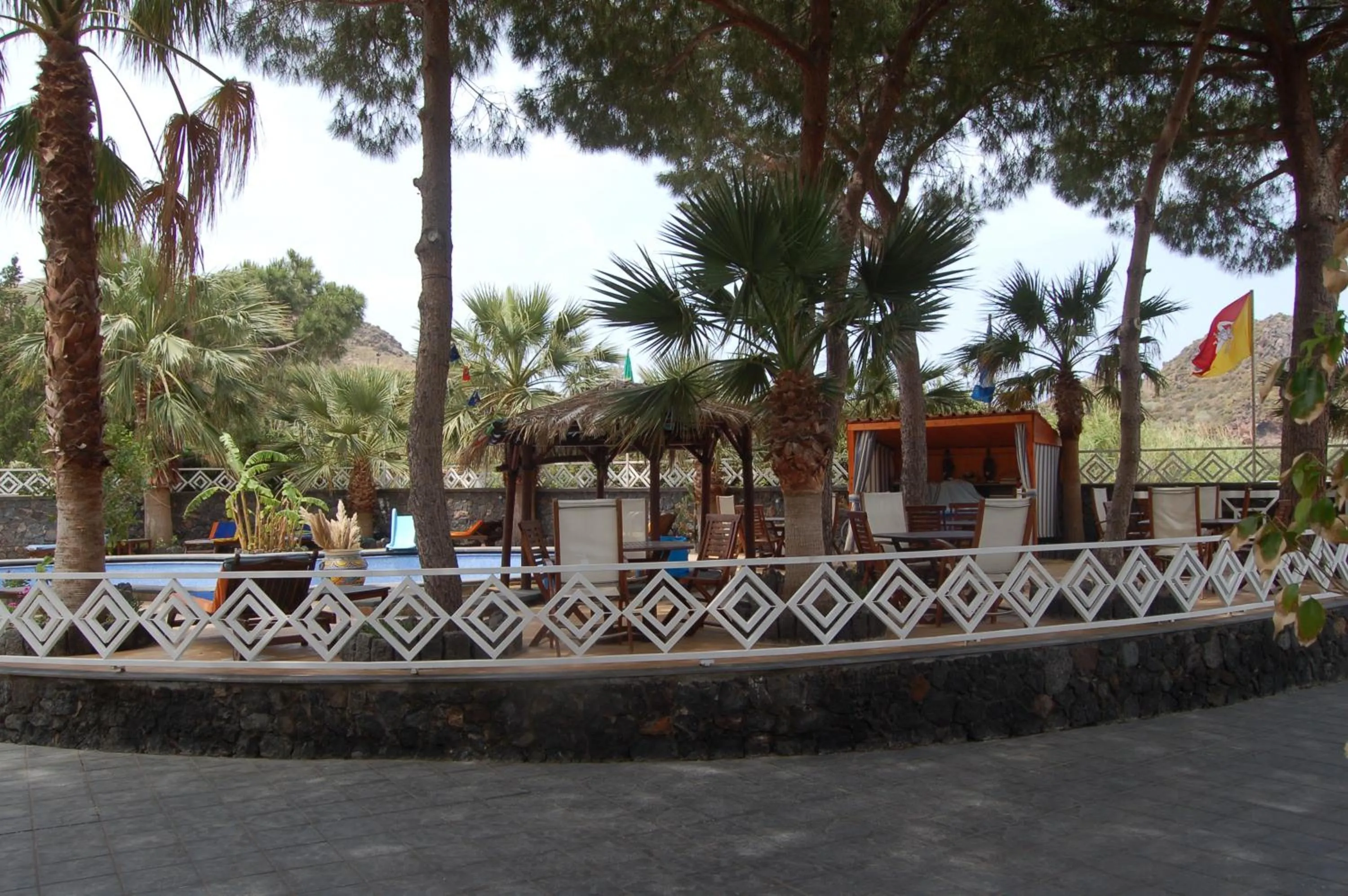 Decorative detail in Hotel Al Togo Fitness & Relax