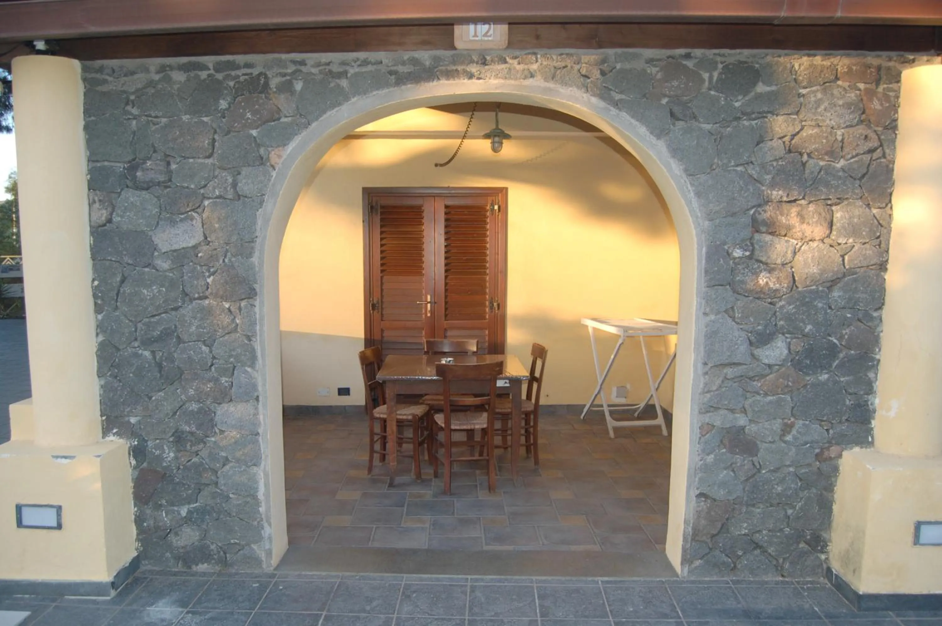 Patio in Hotel Al Togo Fitness & Relax