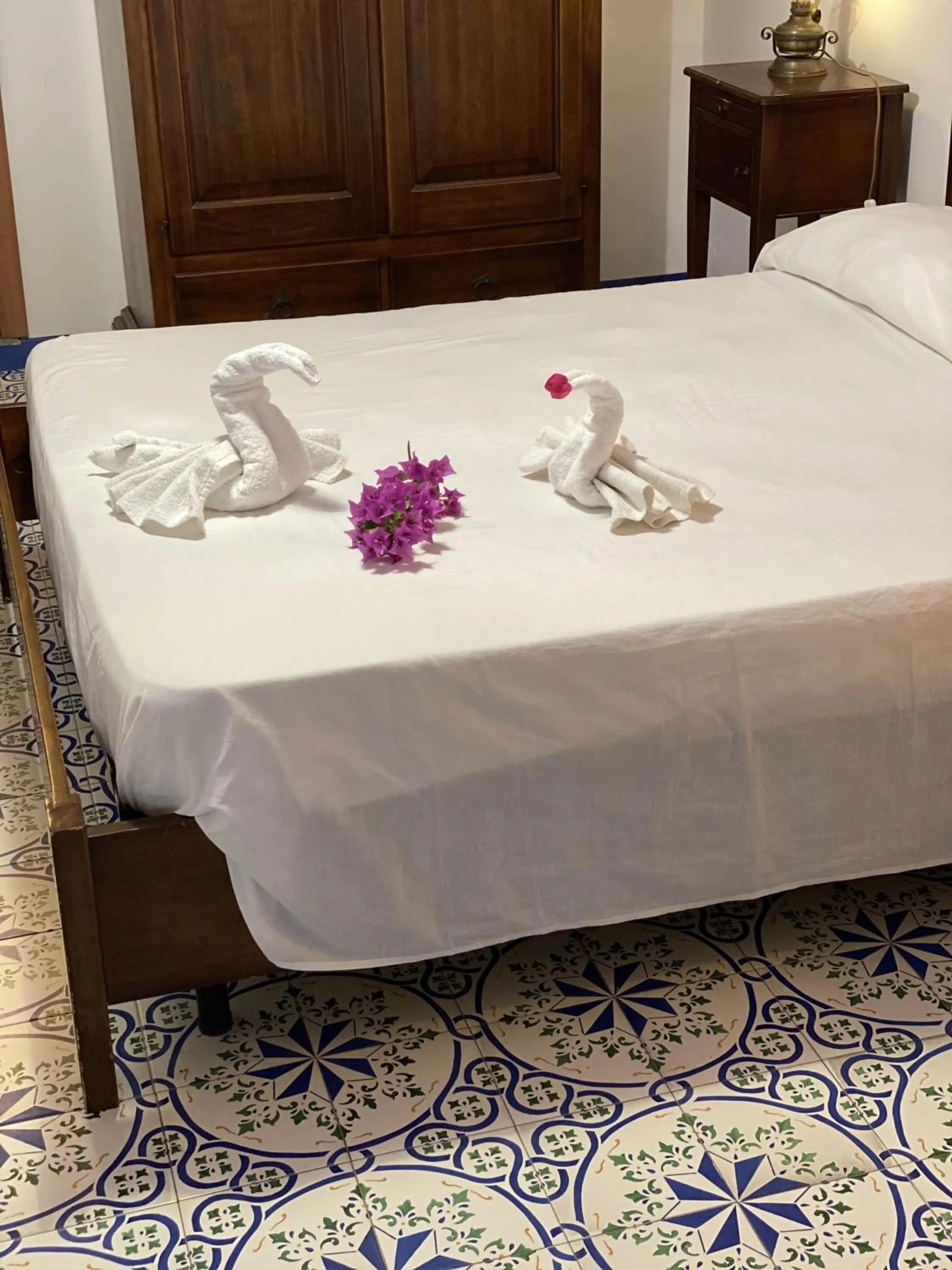 Decorative detail, Bed in Hotel Al Togo Fitness & Relax