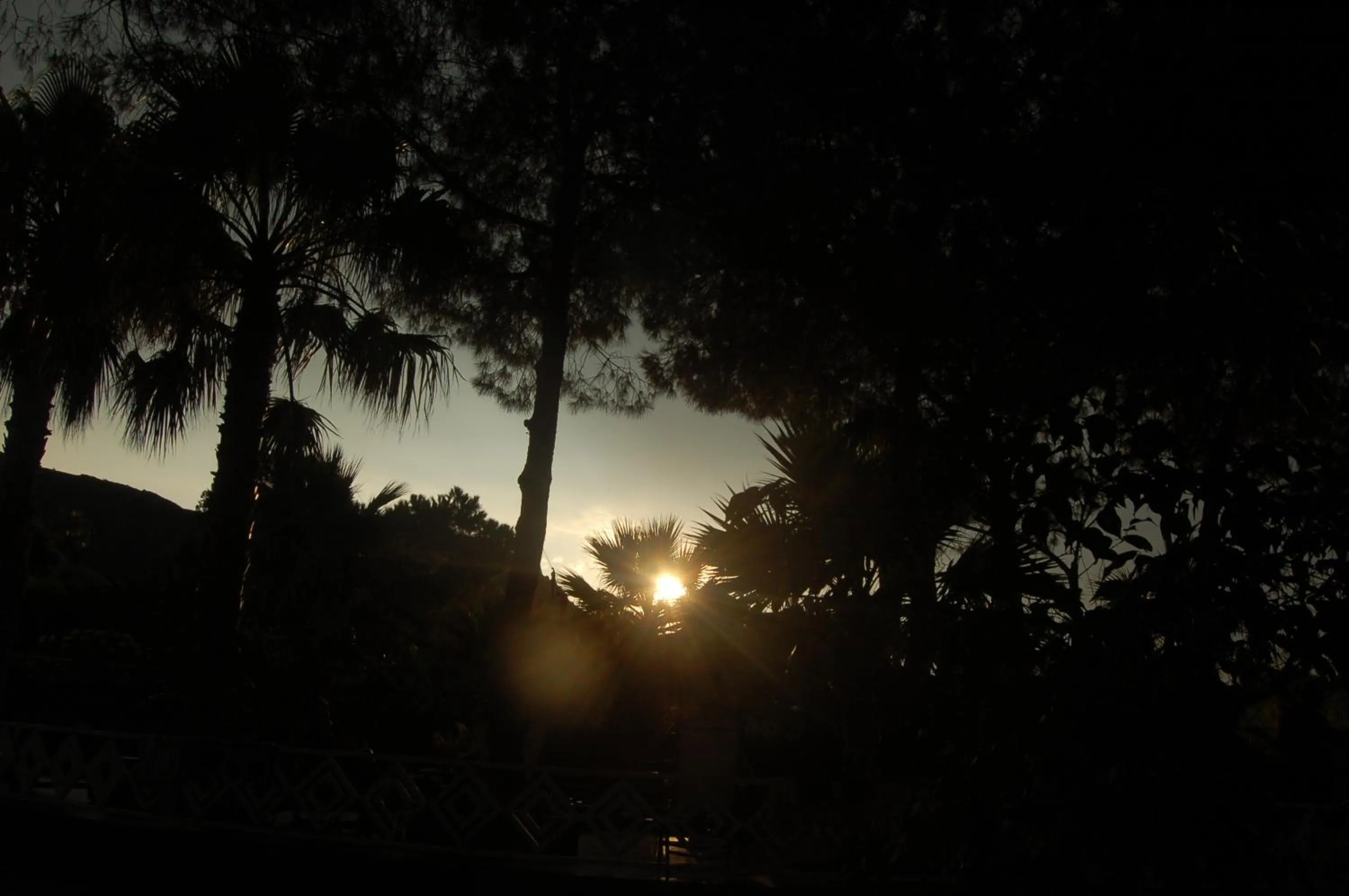 Sunset in Hotel Al Togo Fitness & Relax