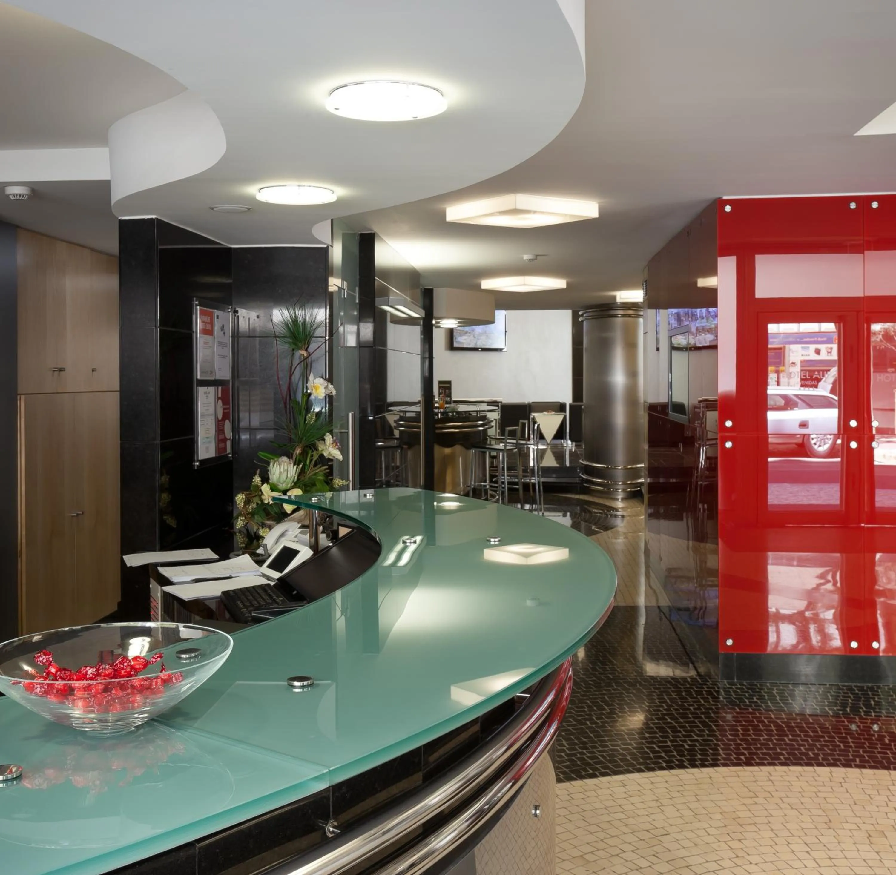 Lobby or reception in Hotel Alif Avenidas