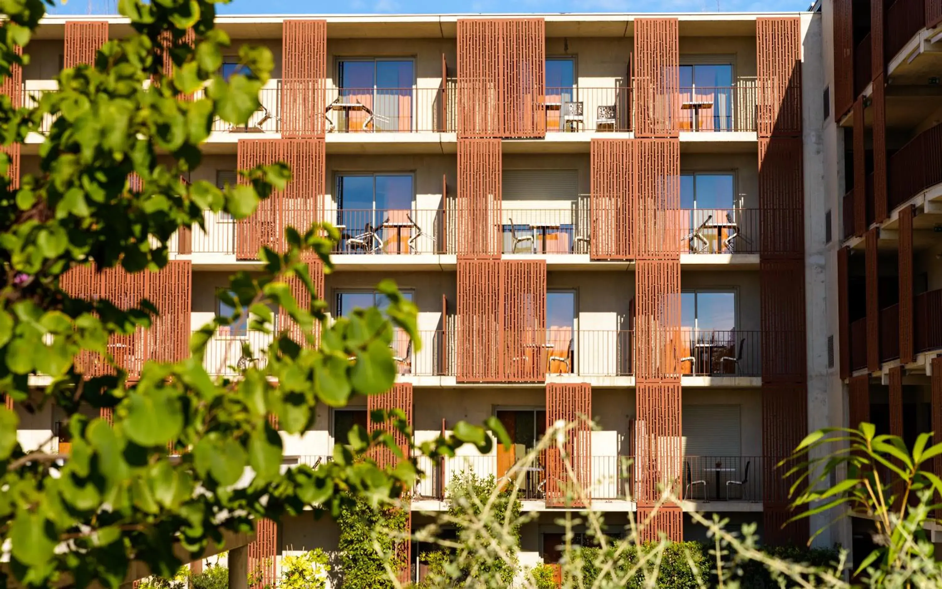 Property building in Lagrange Aparthotel Montpellier Millénaire Property building in Lagrange Aparthotel Montpellier Millénaire