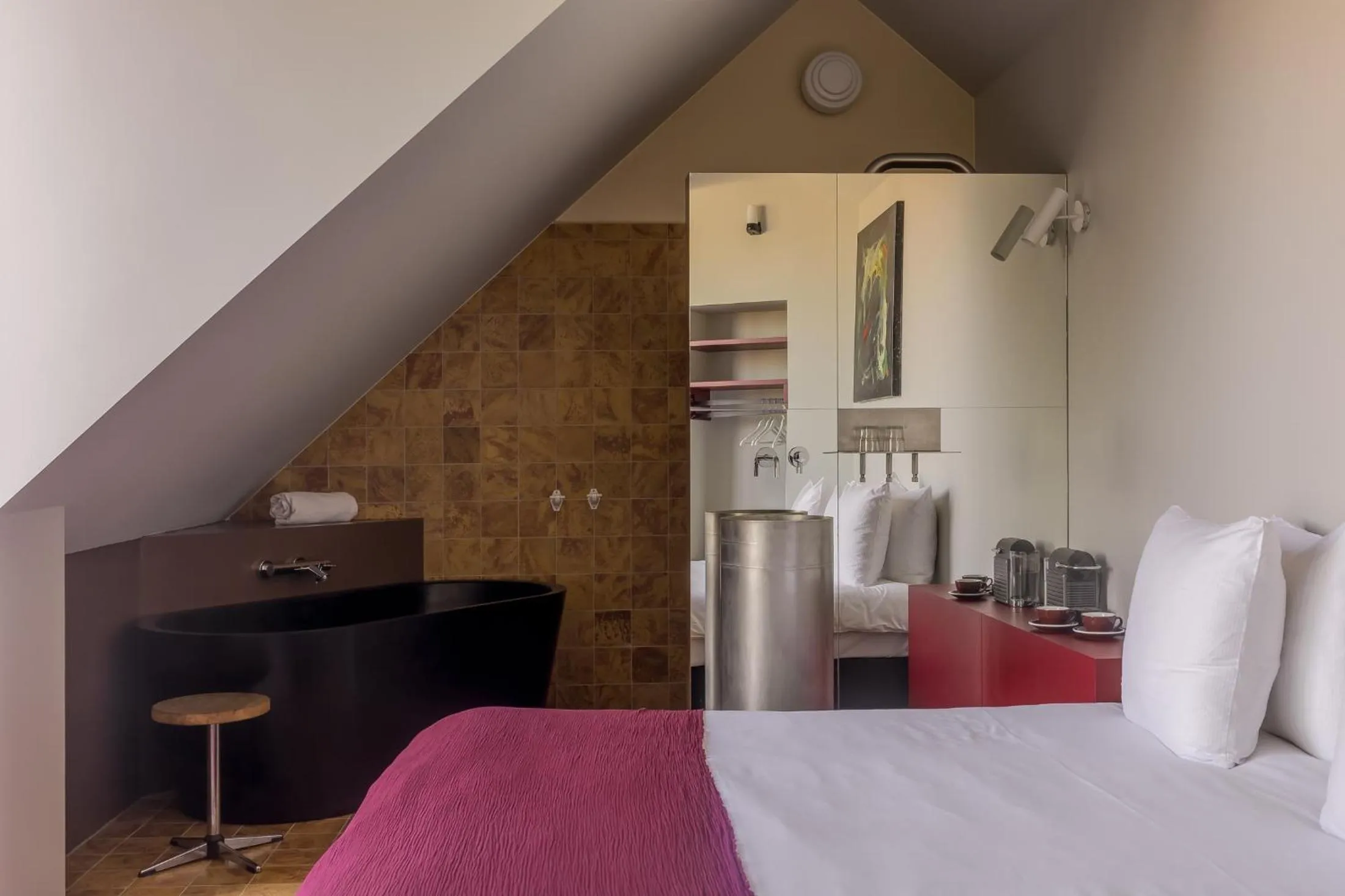 Bedroom, Bed in Hotel Pilar