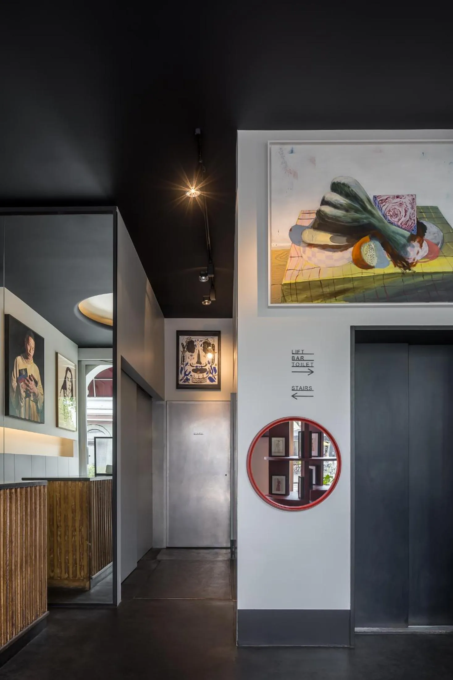 Lobby or reception in Hotel Pilar