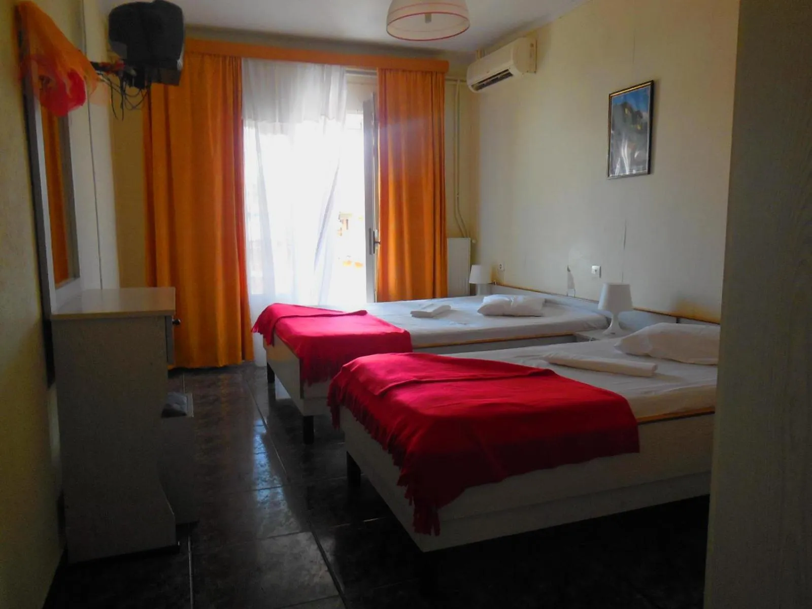 Bed in Hotel Dias Apartment