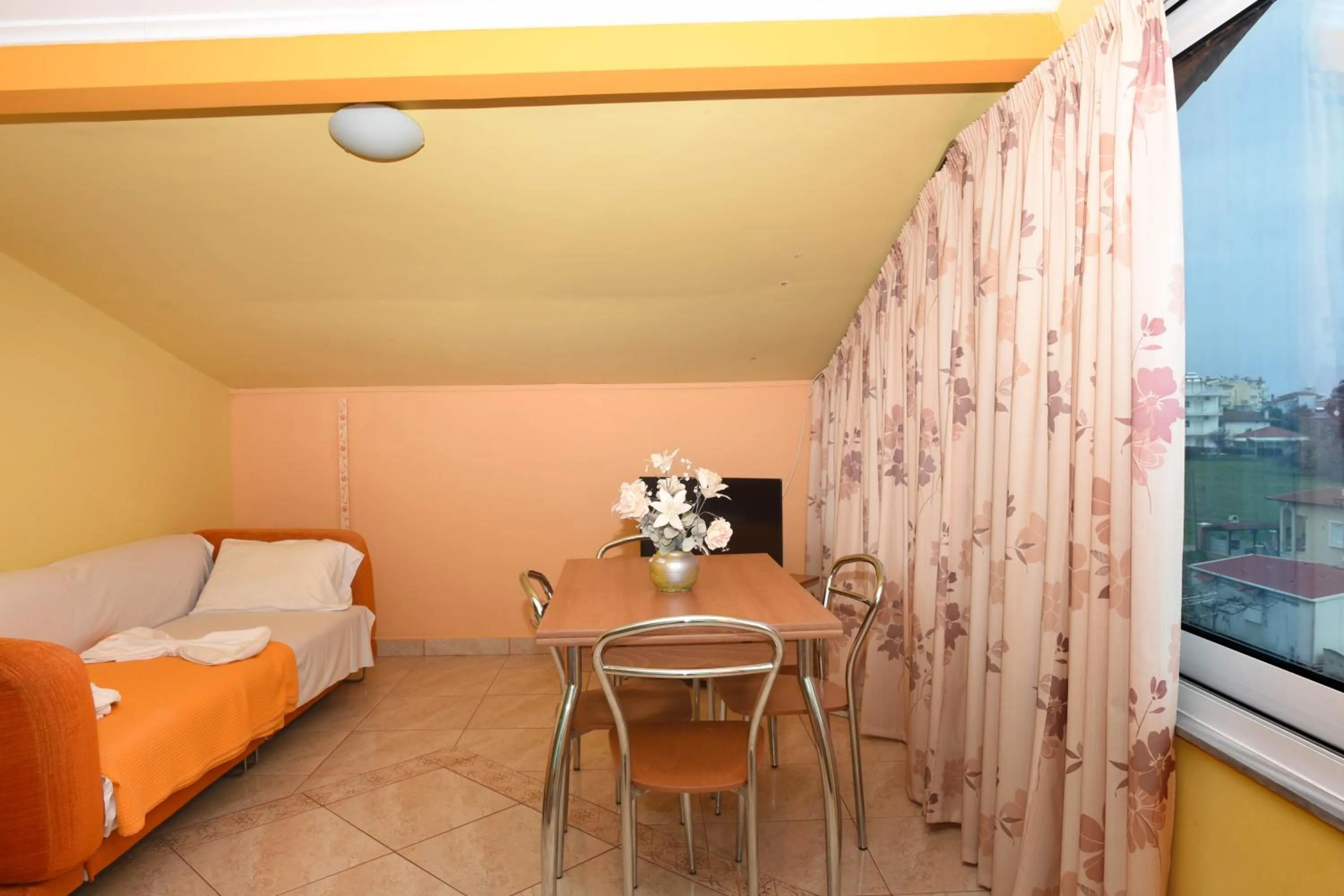 Bed in Hotel Dias Apartment