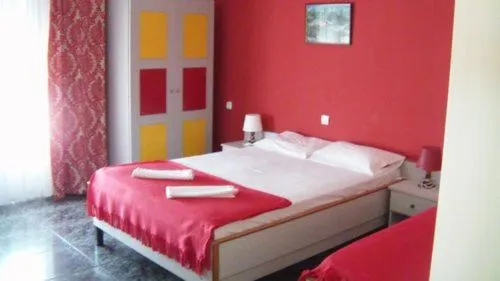 Bed in Hotel Dias Apartment