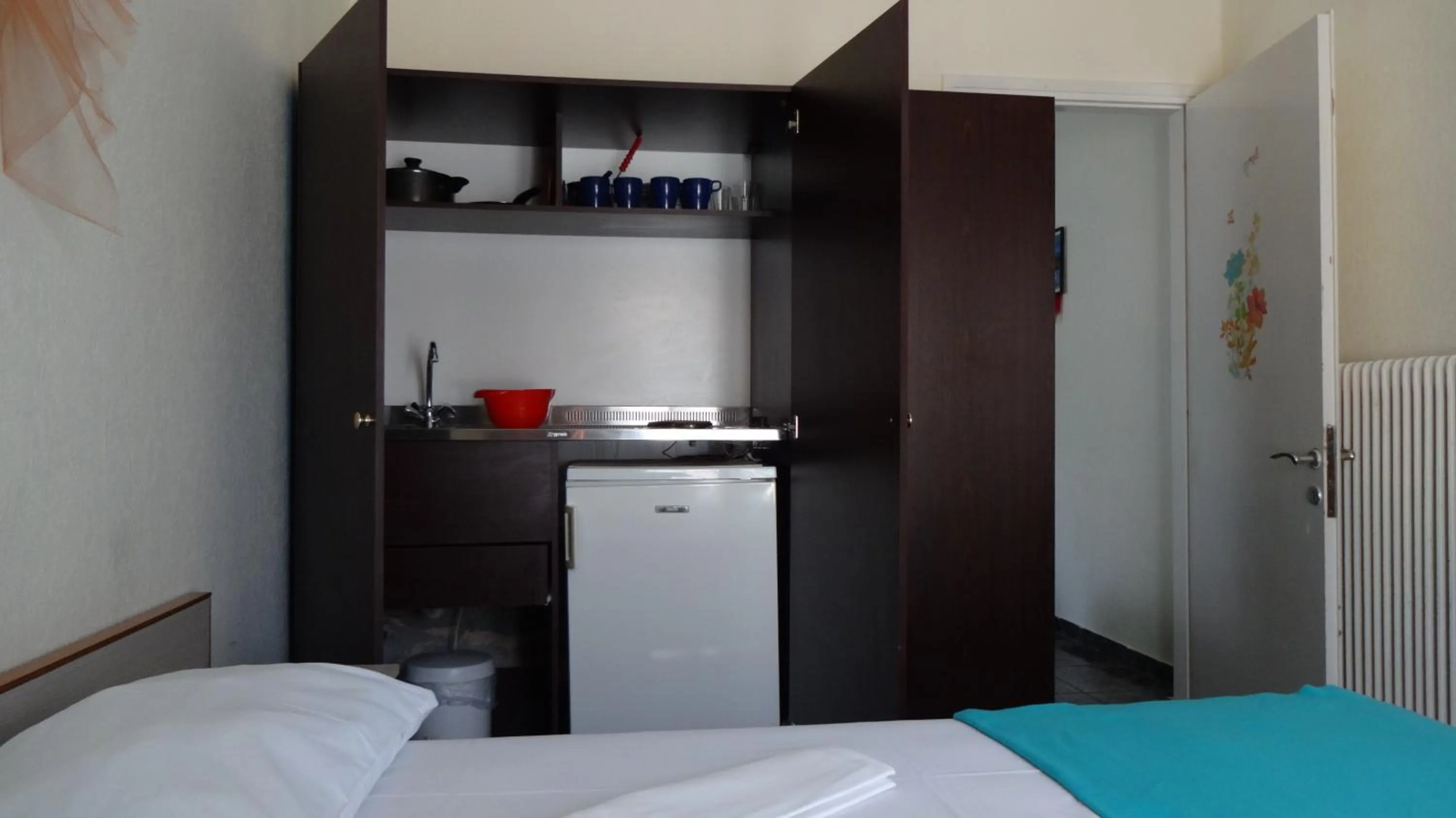 Bed in Hotel Dias Apartment