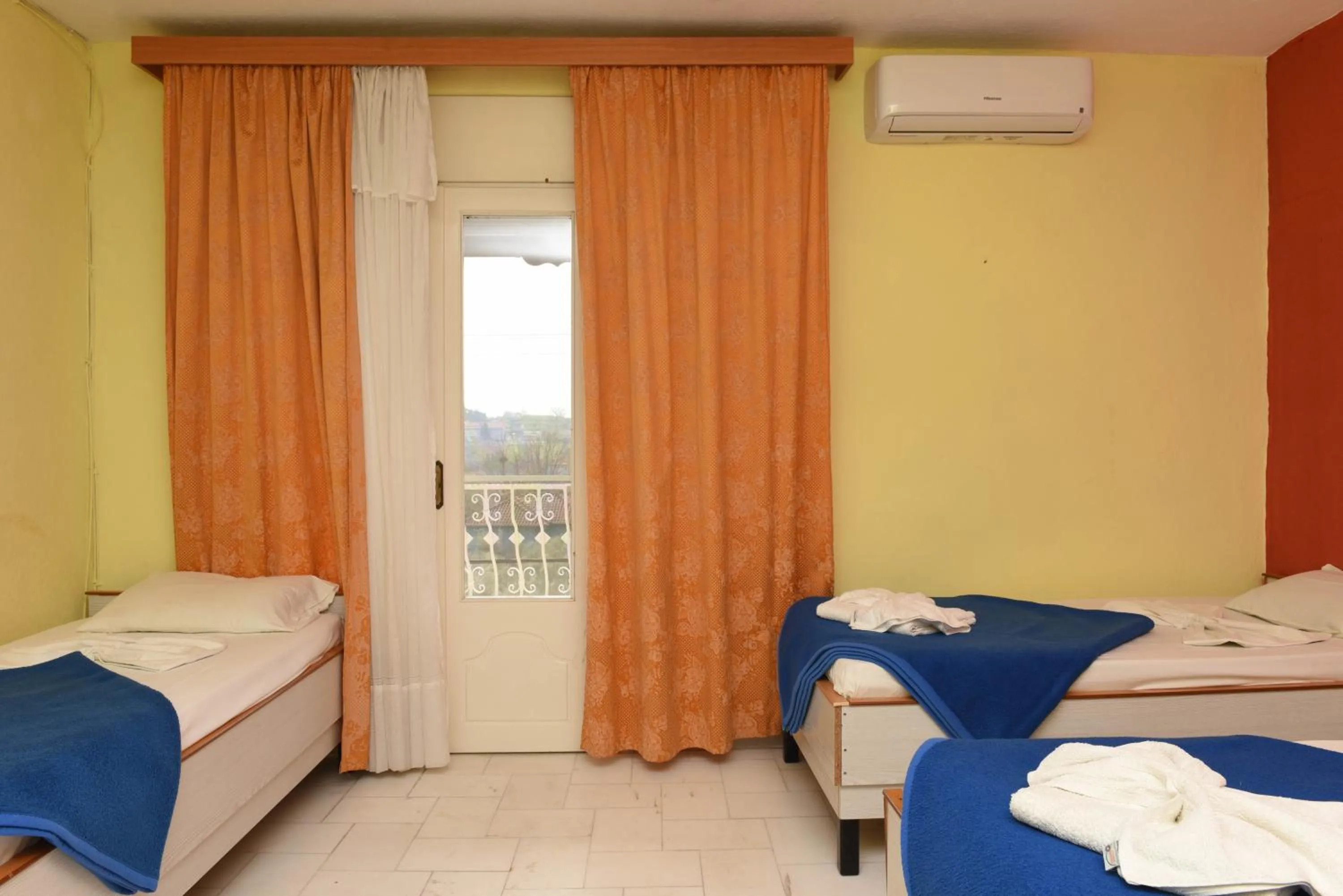 Bed in Hotel Dias Apartment