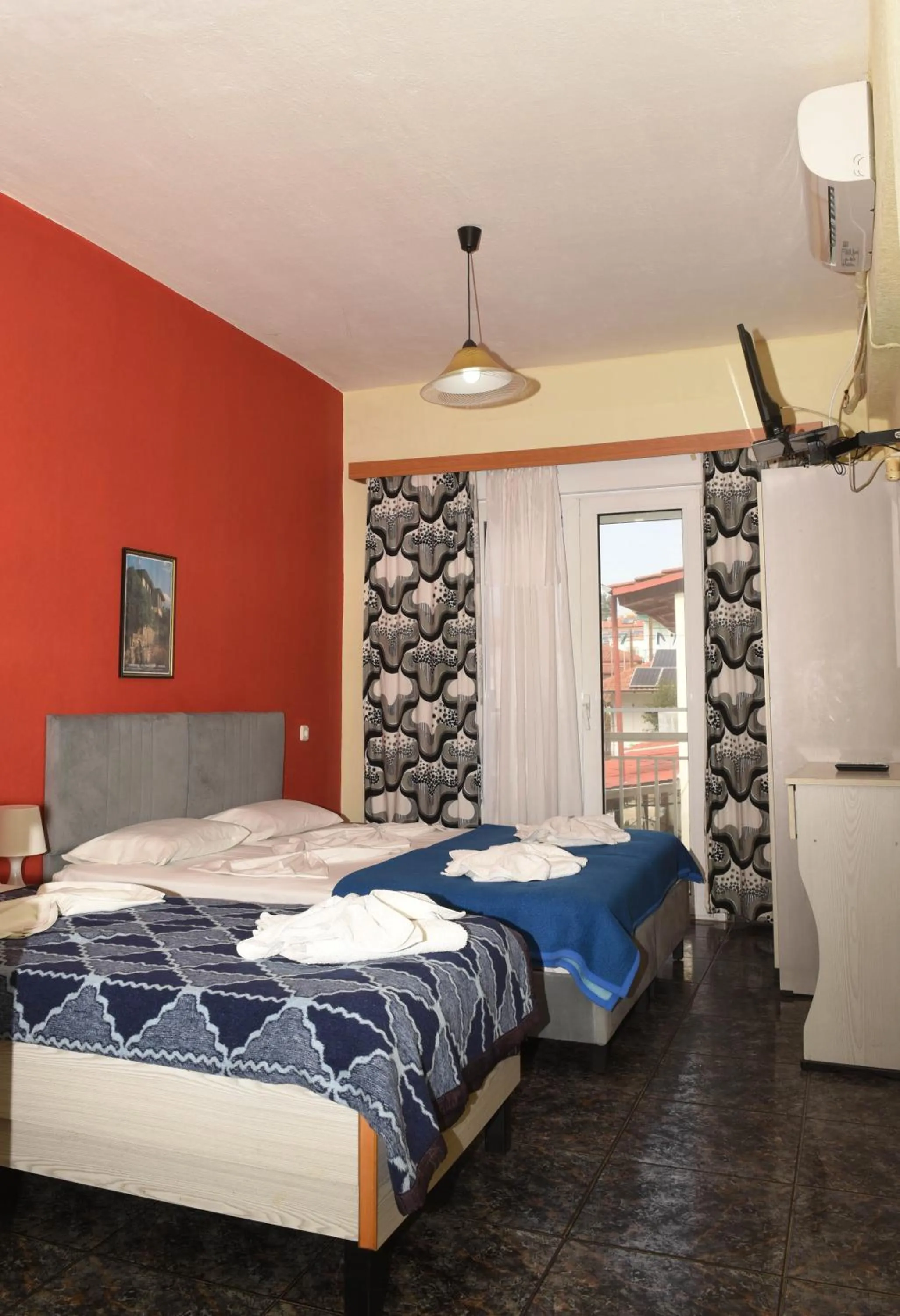 Bed in Hotel Dias Apartment