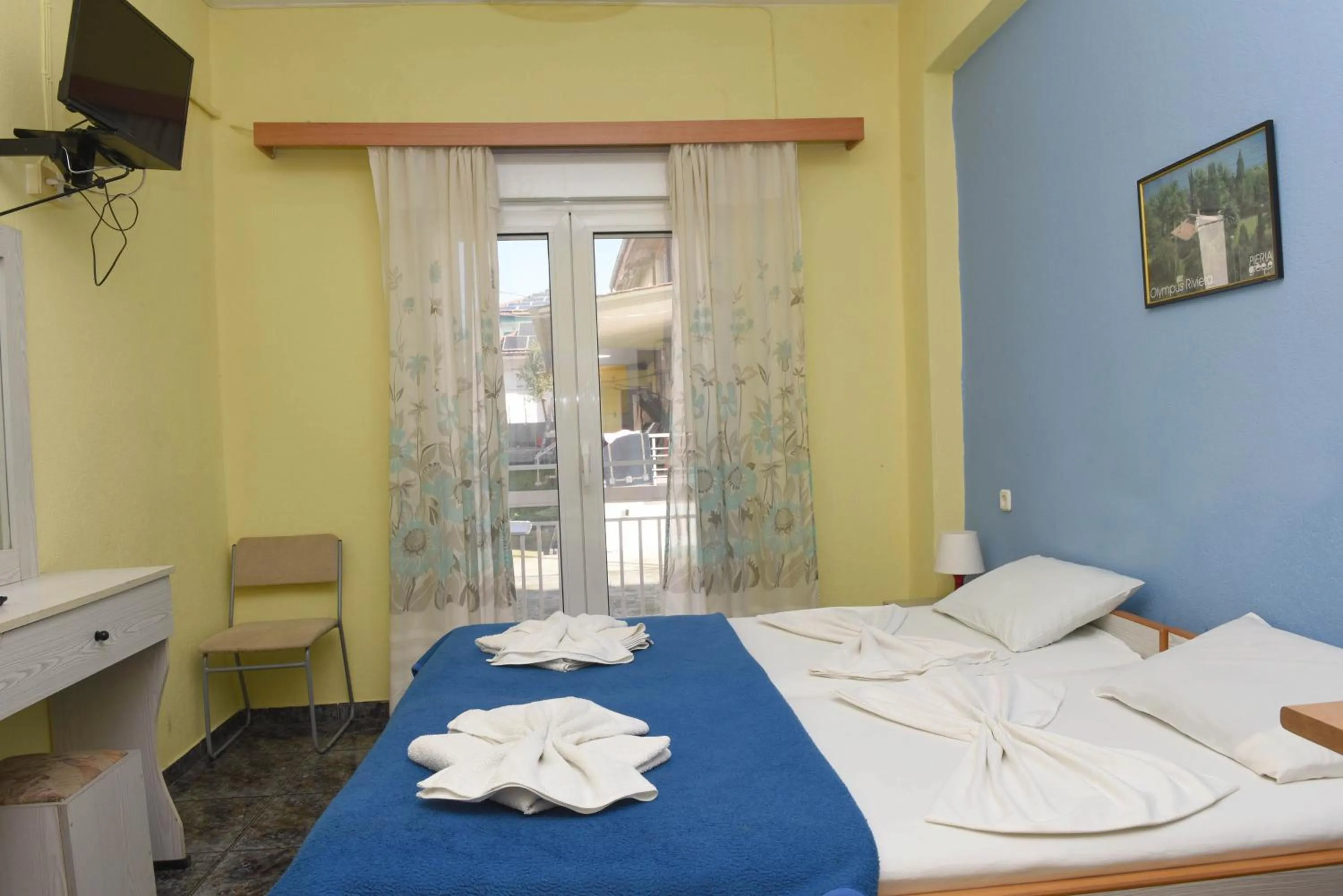 Bed in Hotel Dias Apartment