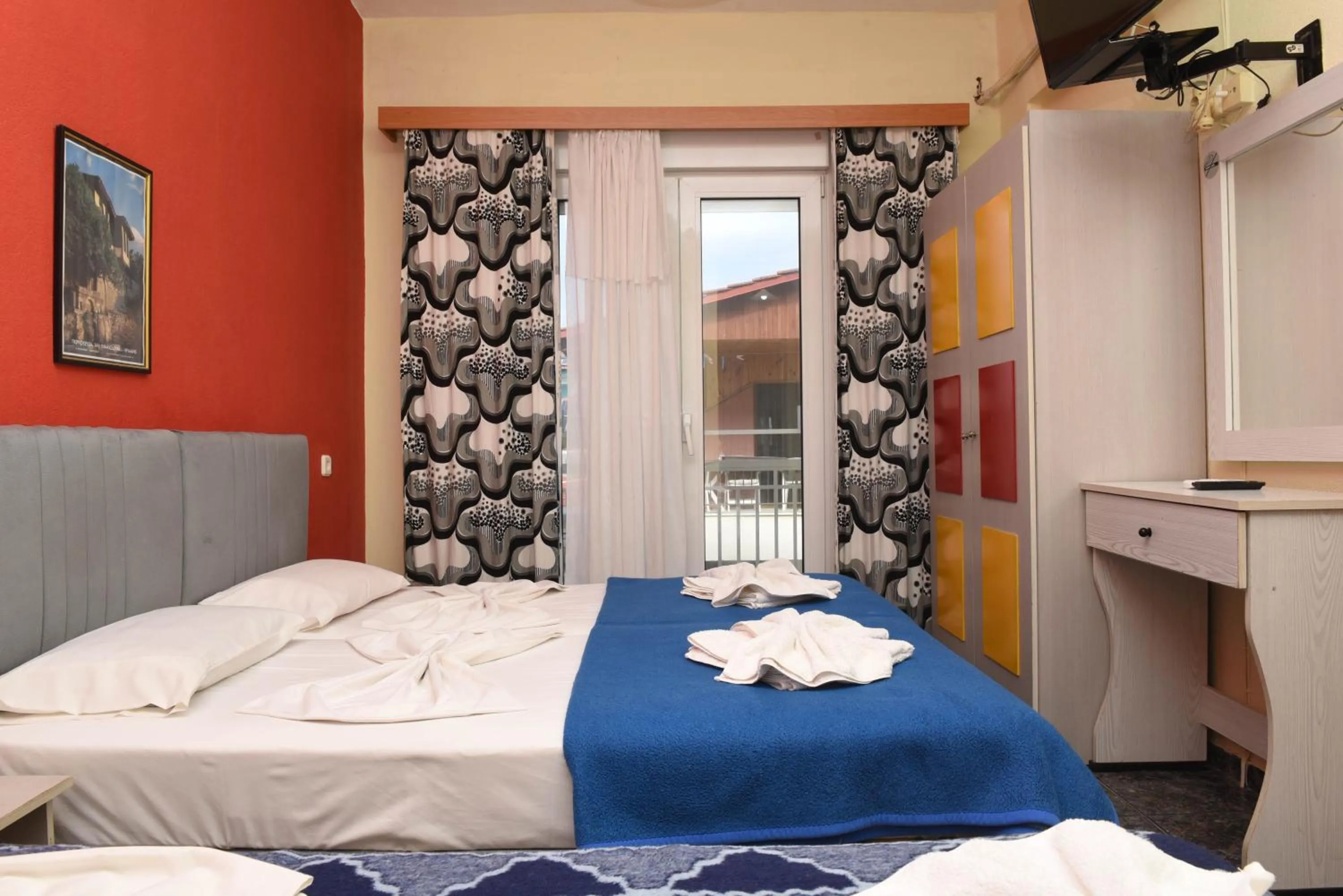 Bed in Hotel Dias Apartment