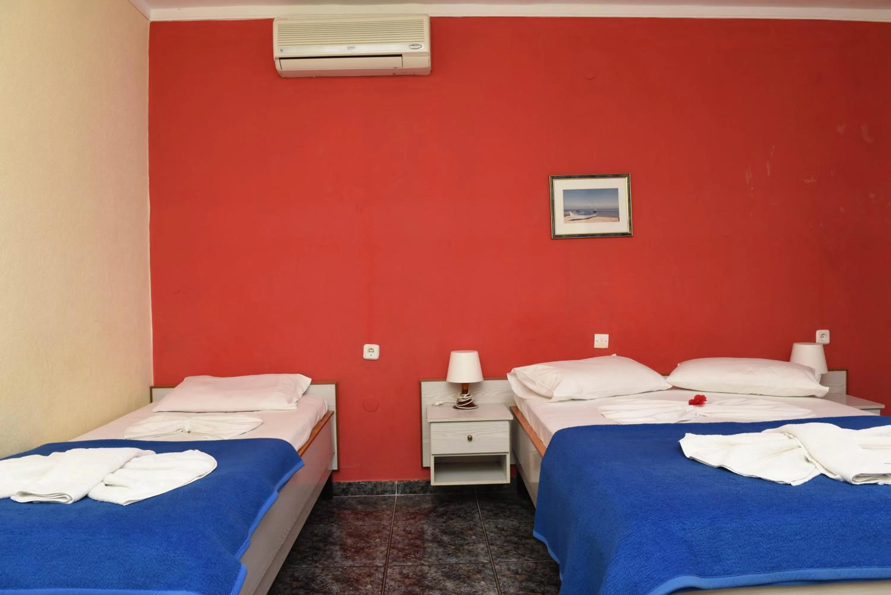 Bed in Hotel Dias Apartment