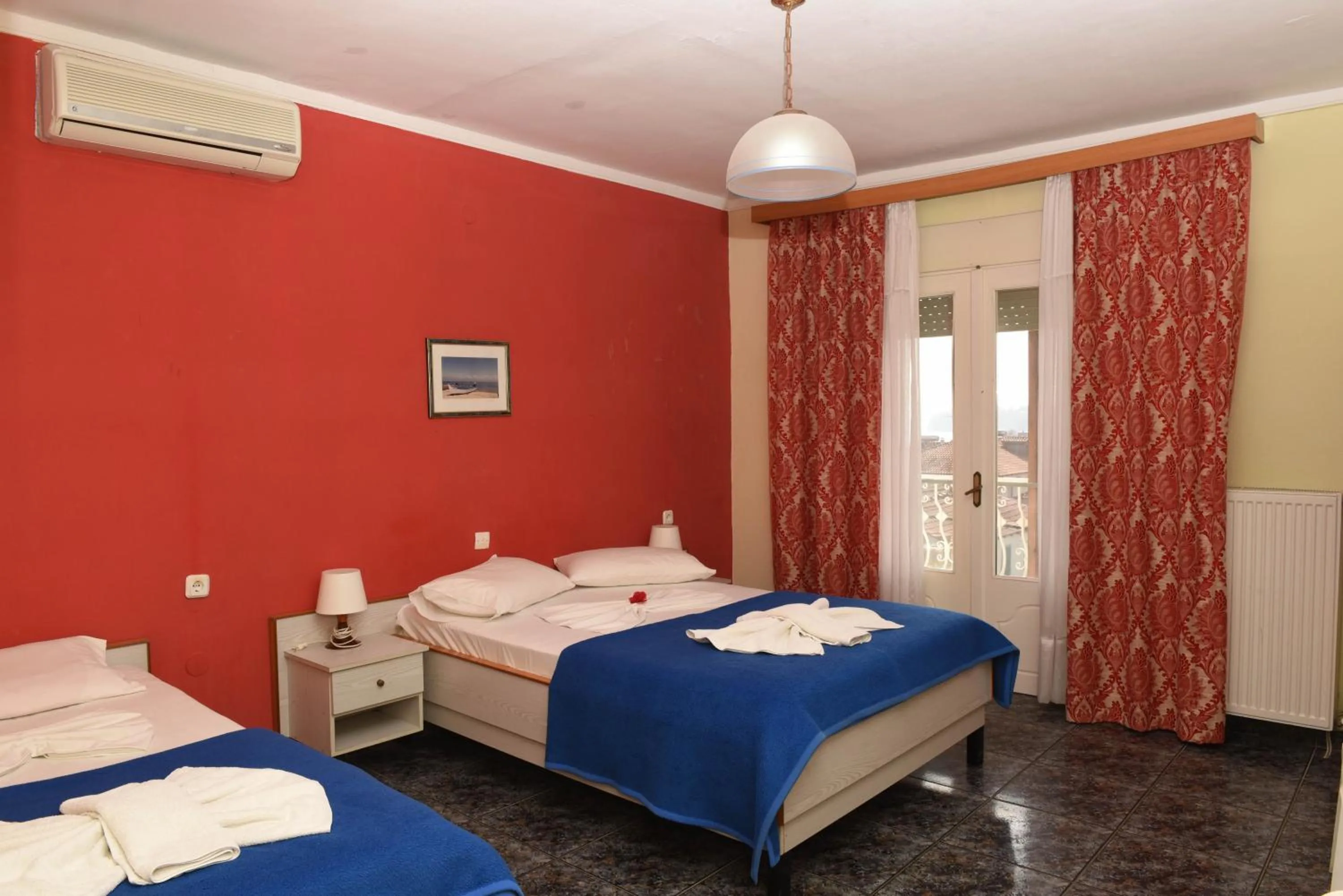 Bed in Hotel Dias Apartment