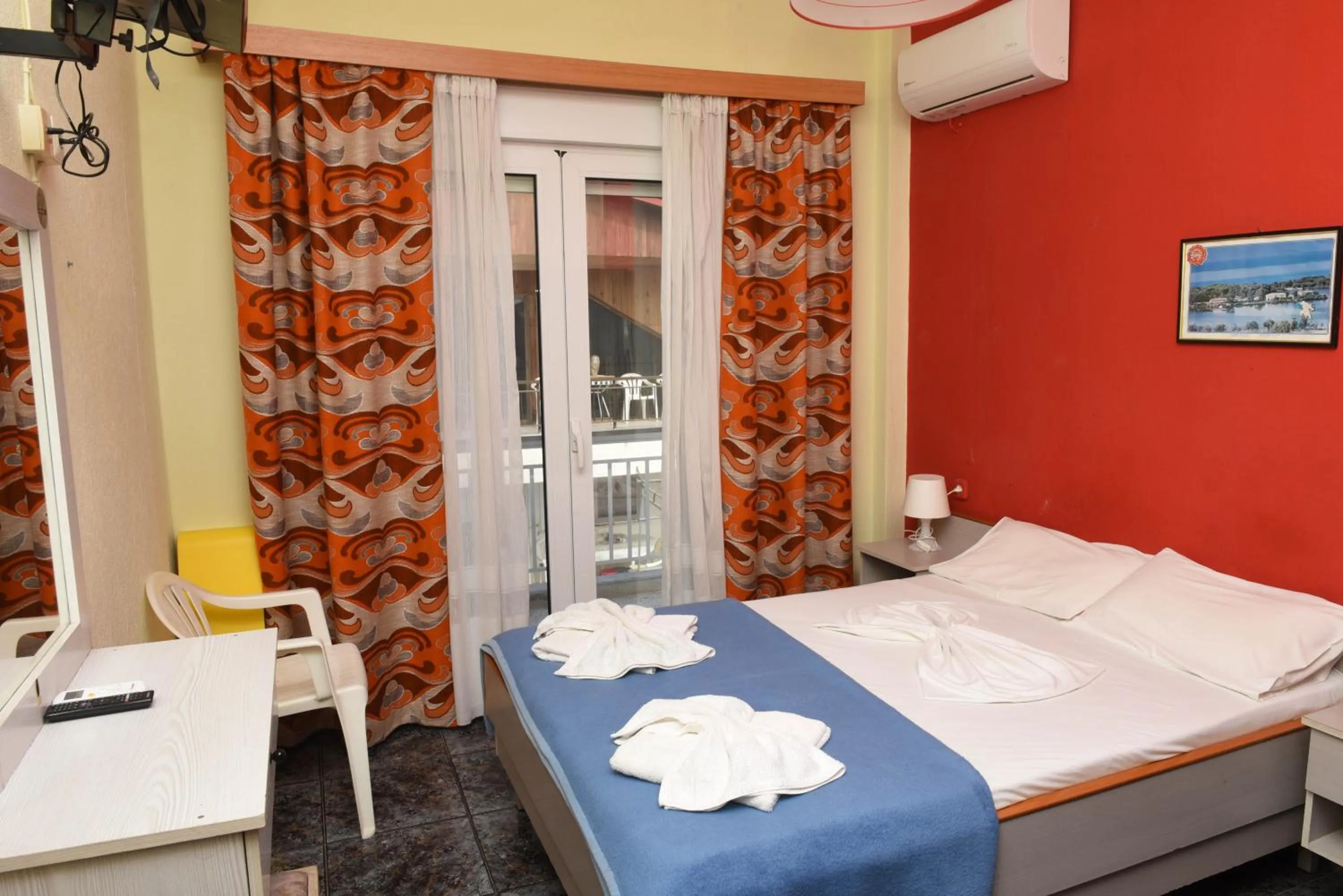 Bed in Hotel Dias Apartment