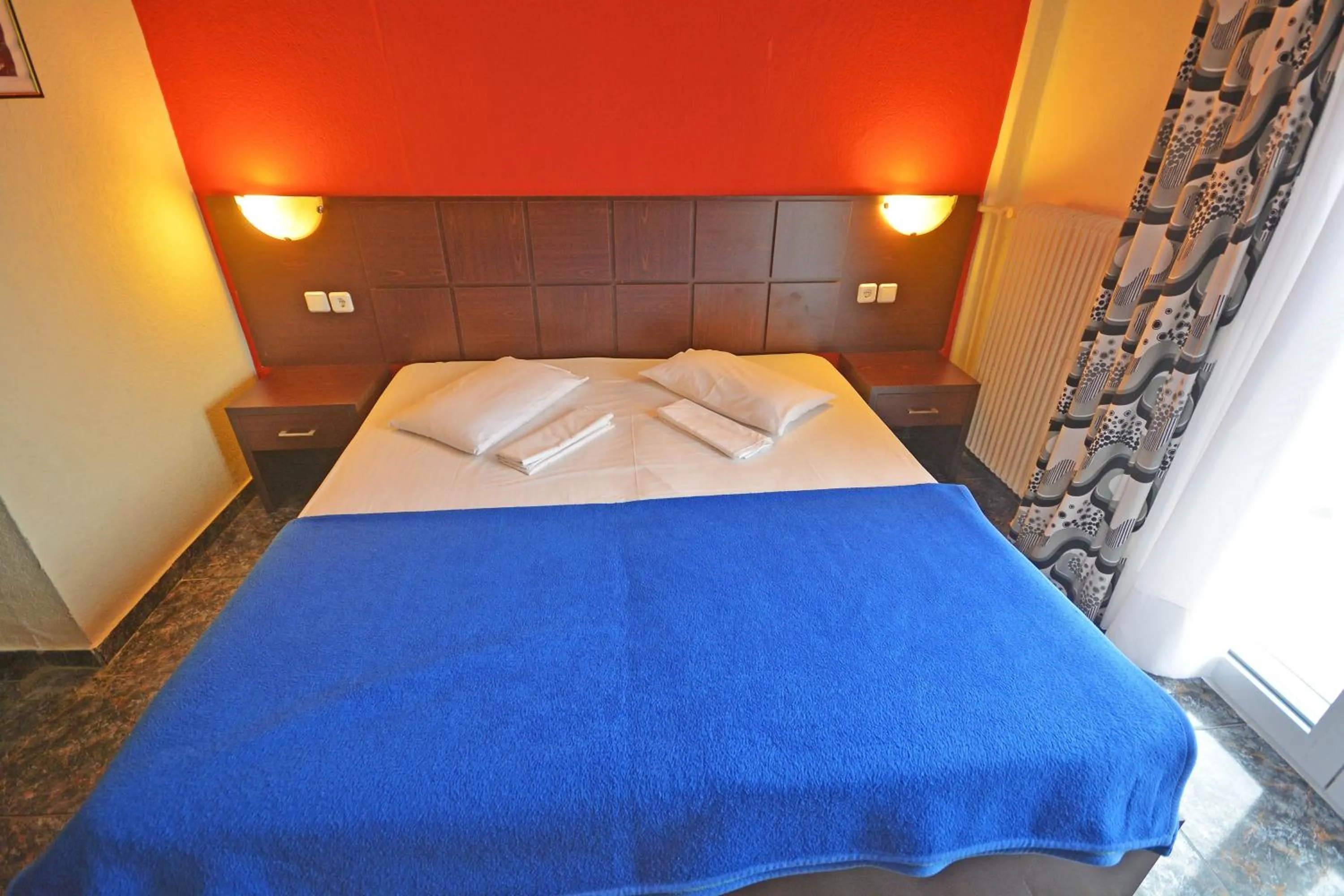 Bed in Hotel Dias Apartment