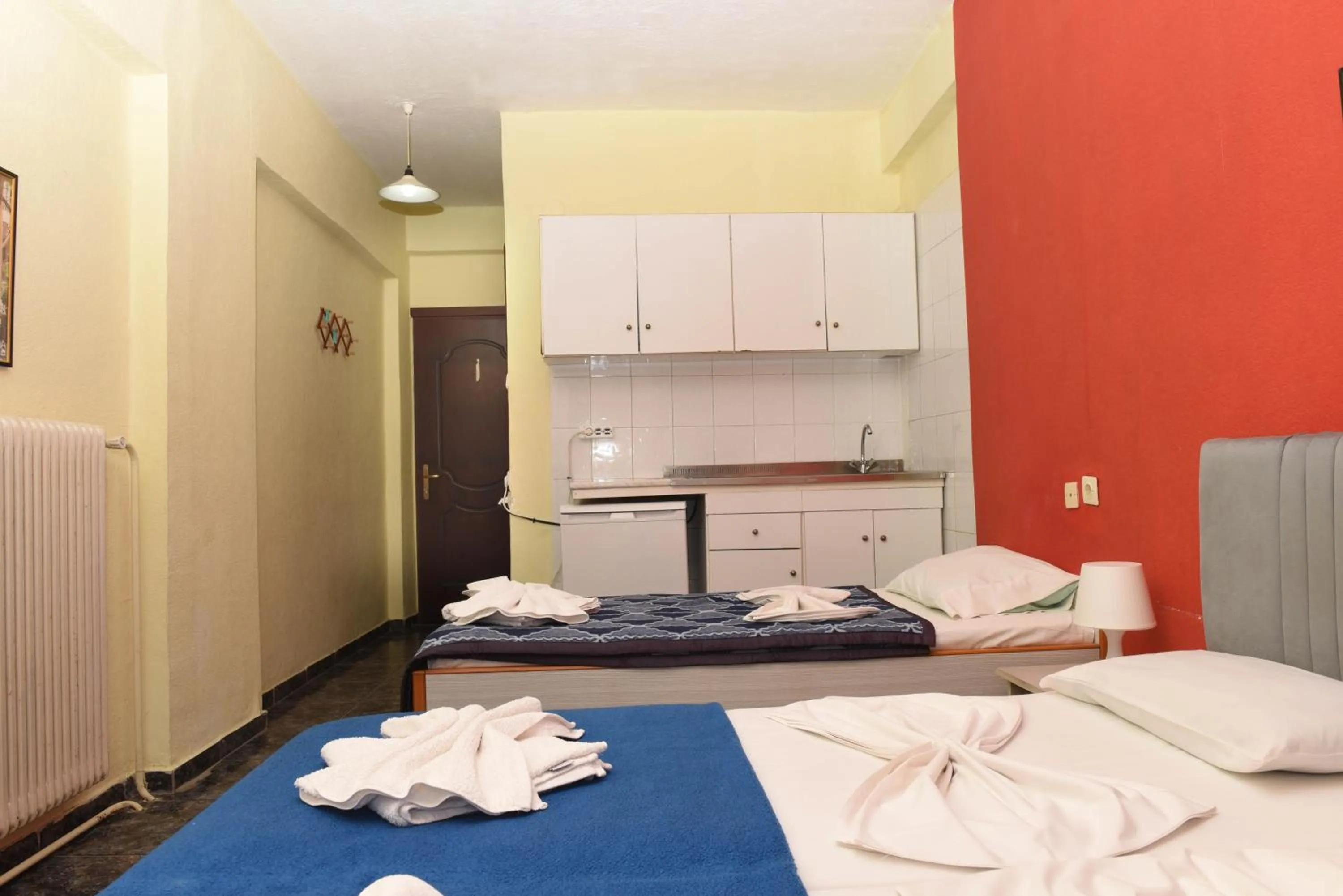 Bed in Hotel Dias Apartment