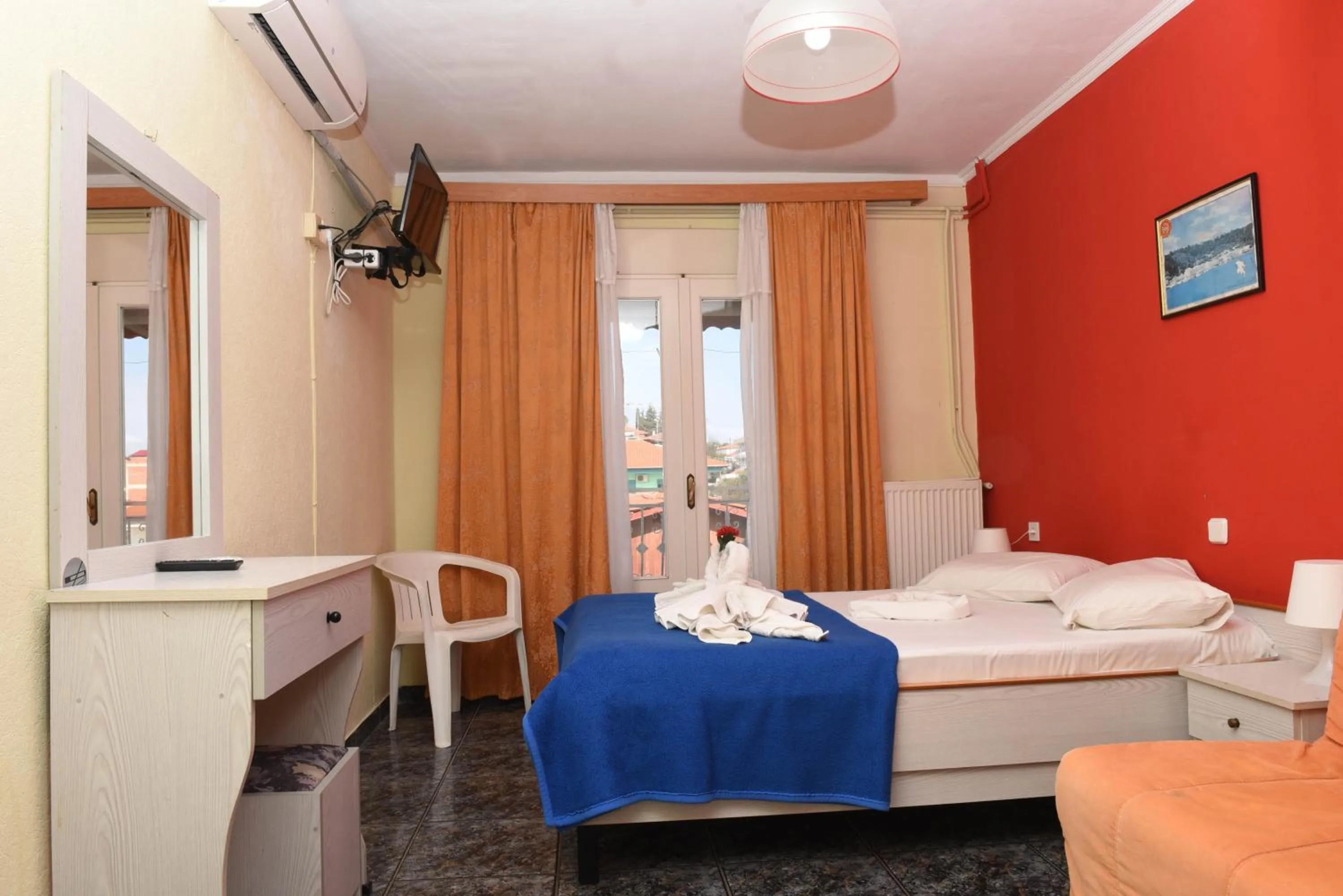 Bed in Hotel Dias Apartment