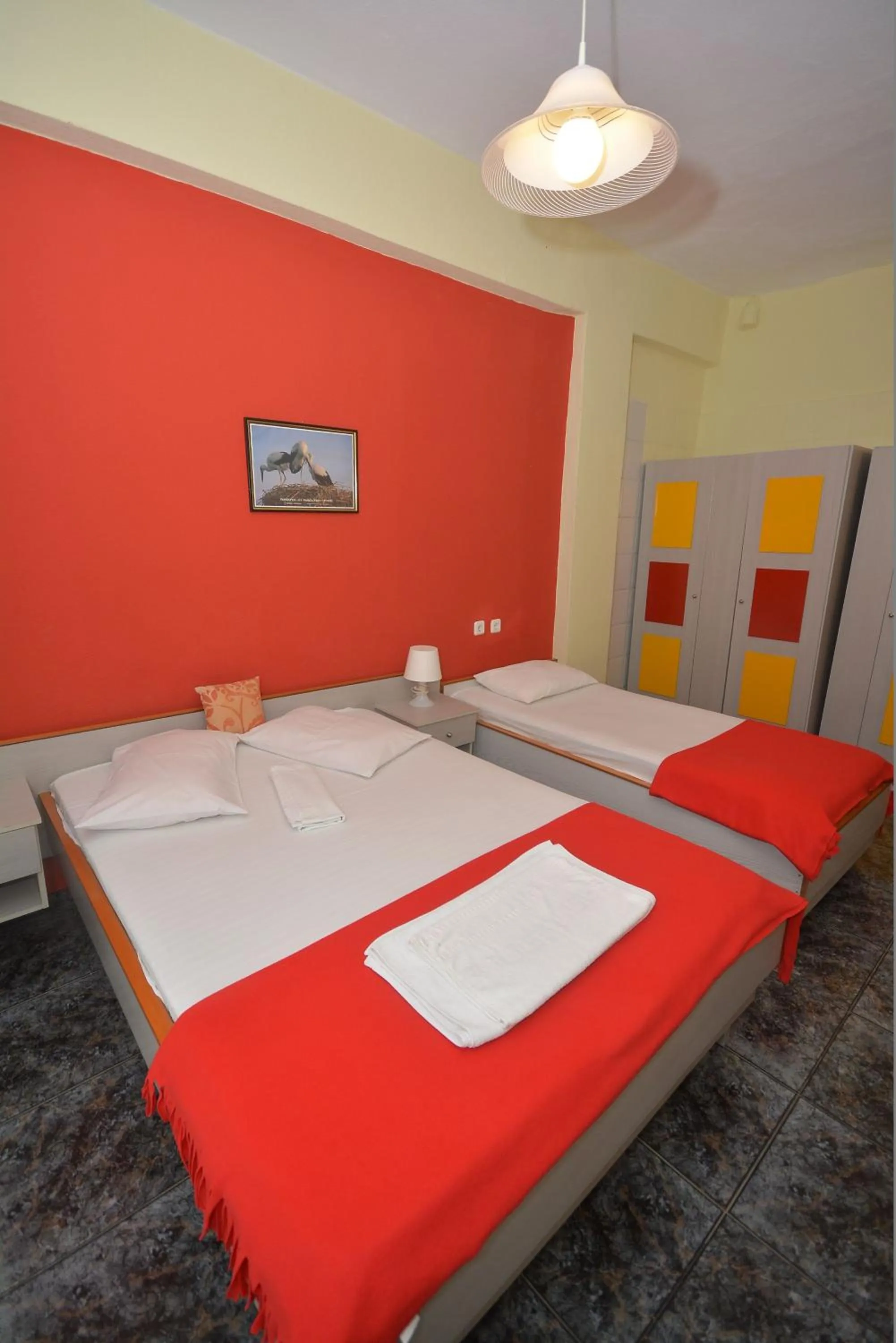 Bed in Hotel Dias Apartment